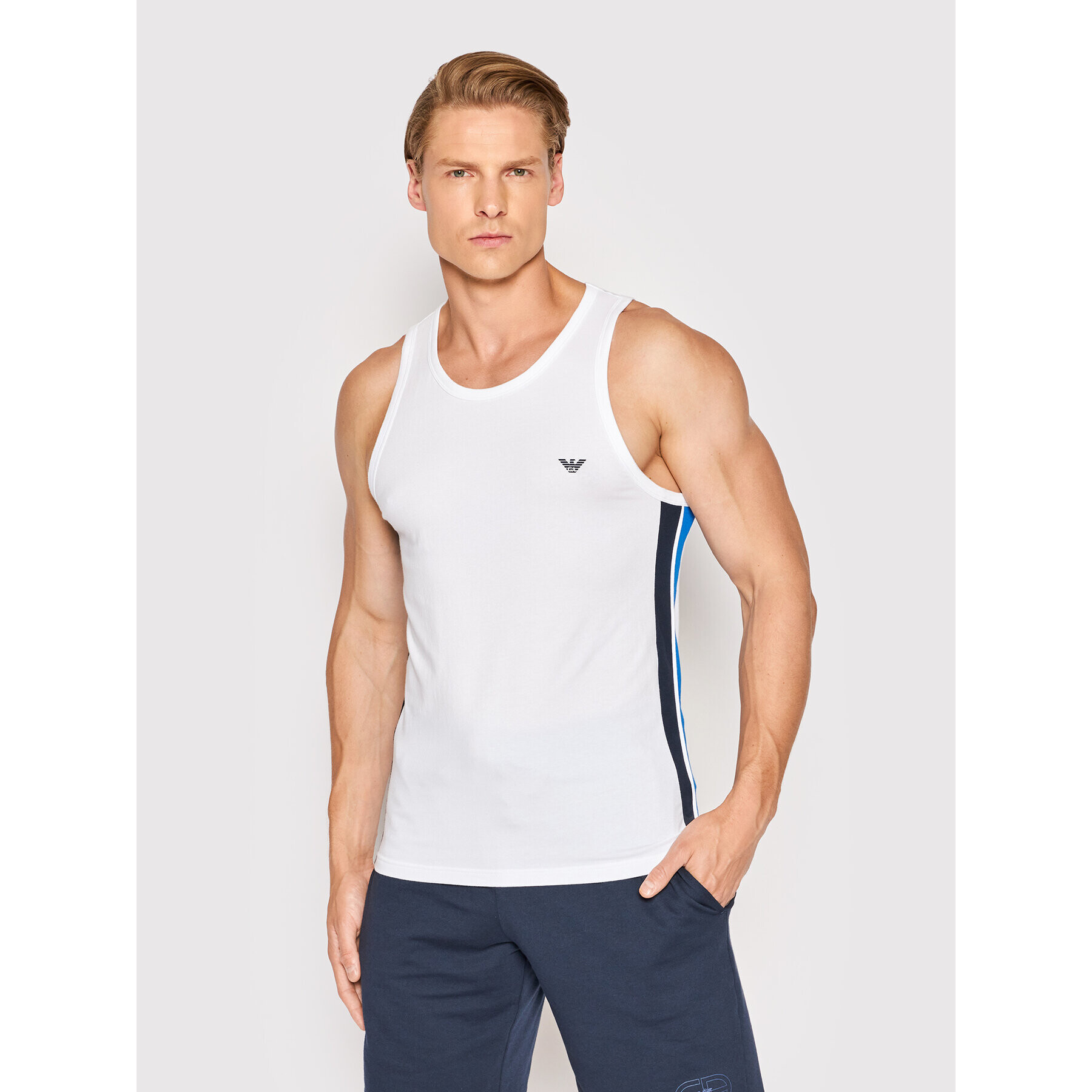 Emporio Armani Underwear Tank top 110828 2R725 00010 Biela Regular Fit - Pepit.sk