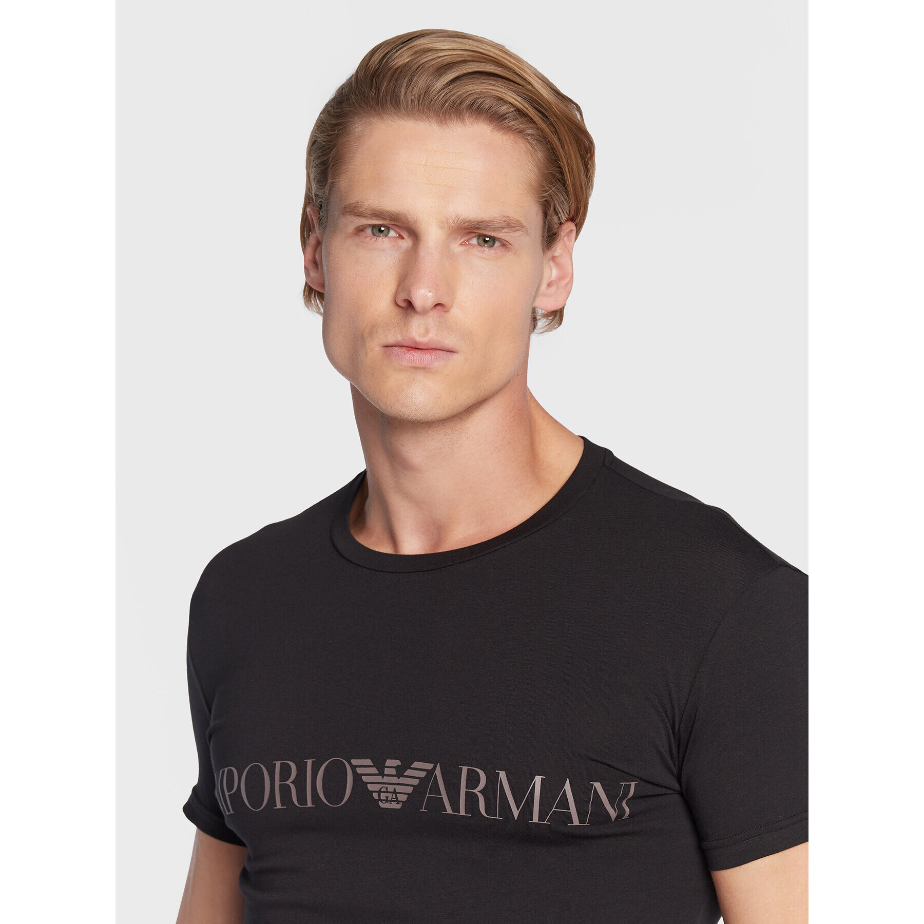 Emporio Armani Underwear Tričko 111035 2F729 00020 Čierna Slim Fit - Pepit.sk