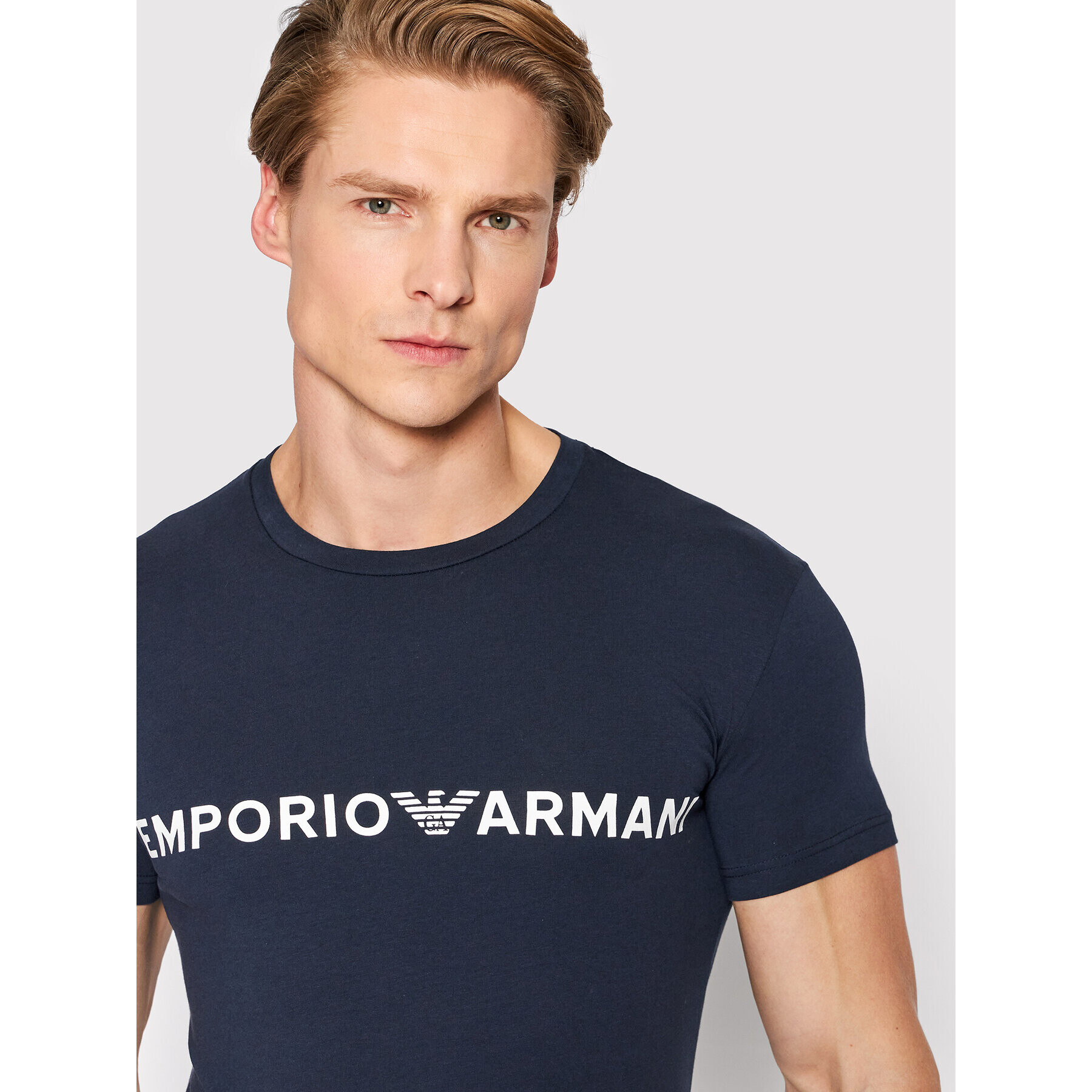 Emporio Armani Underwear Tričko 111035 2R516 00135 Tmavomodrá Regular Fit - Pepit.sk