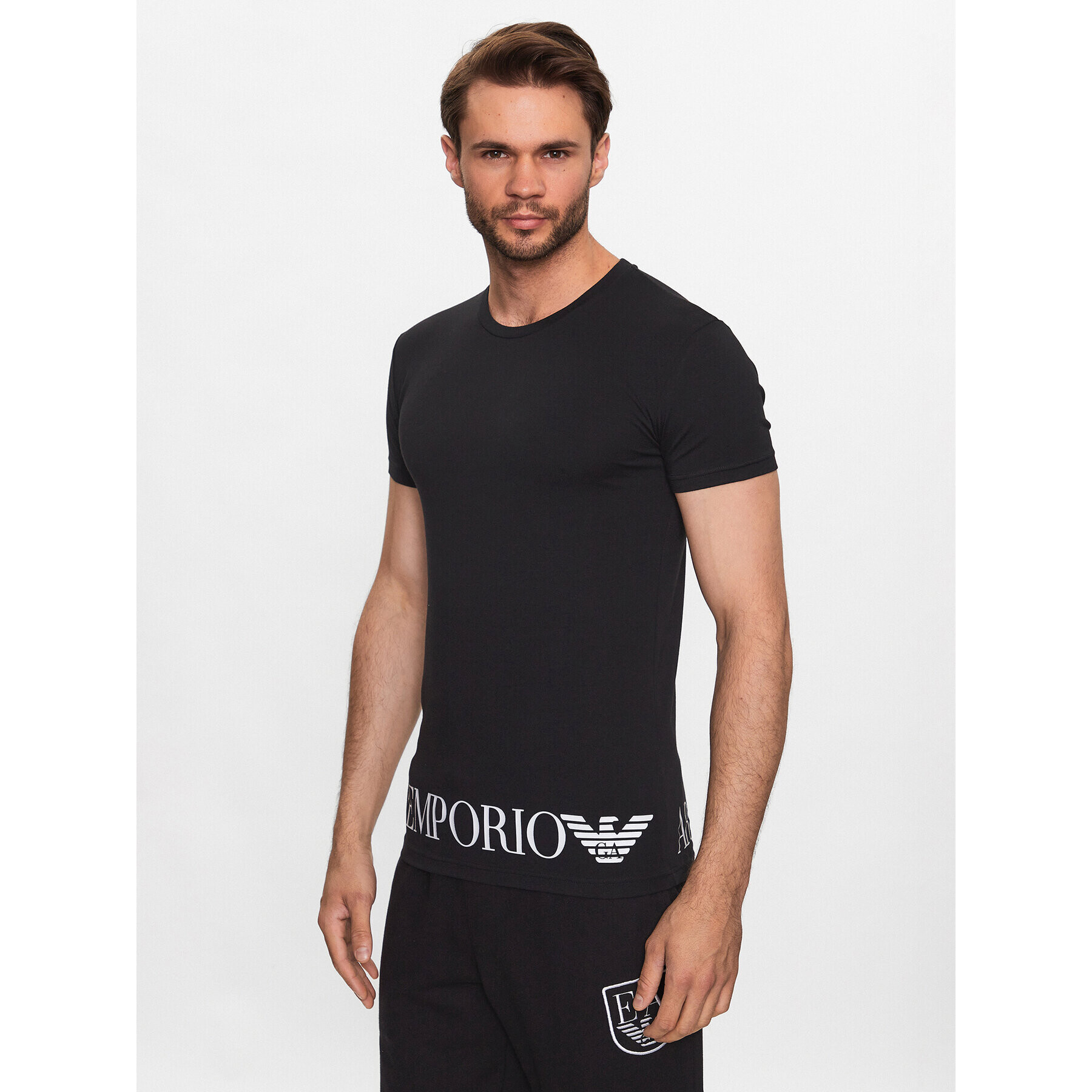 Emporio Armani Underwear Tričko 111035 3R755 00020 Čierna Regular Fit - Pepit.sk