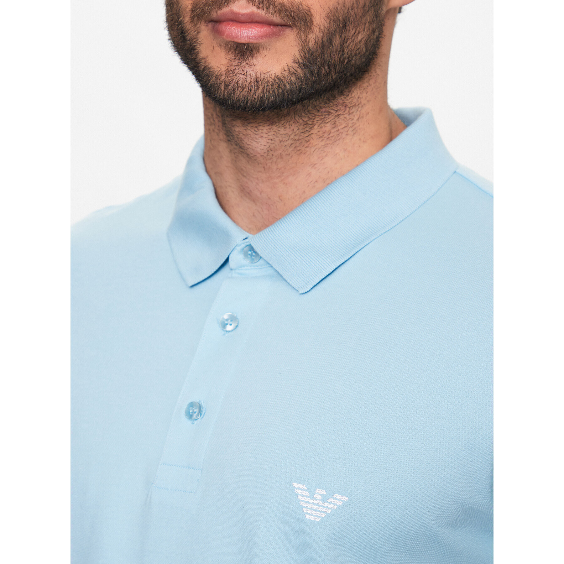 Emporio Armani Polokošeľa 211804 3R461 00031 Modrá Regular Fit - Pepit.sk