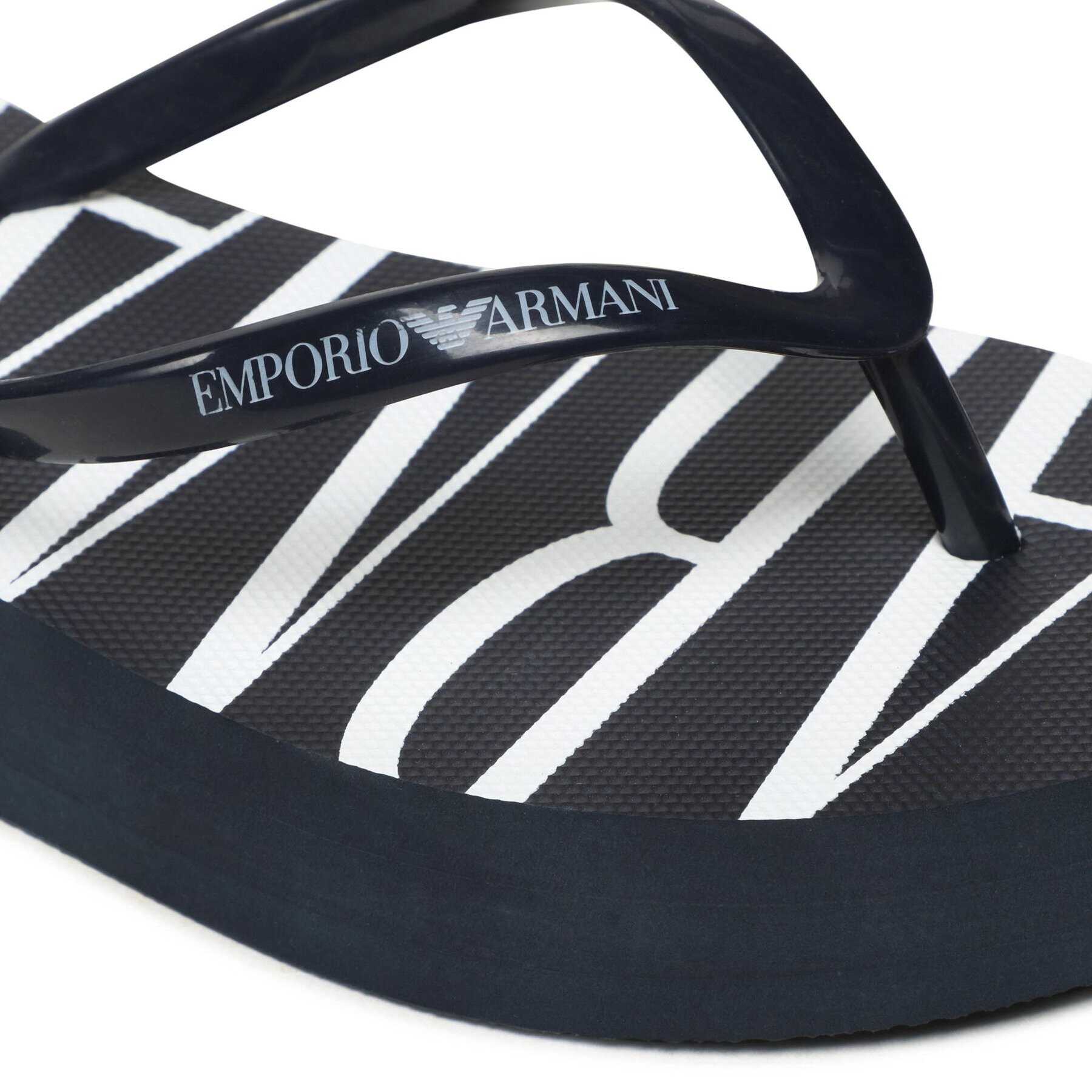 Emporio Armani Žabky XVQS03 XN118 00539 Tmavomodrá - Pepit.sk