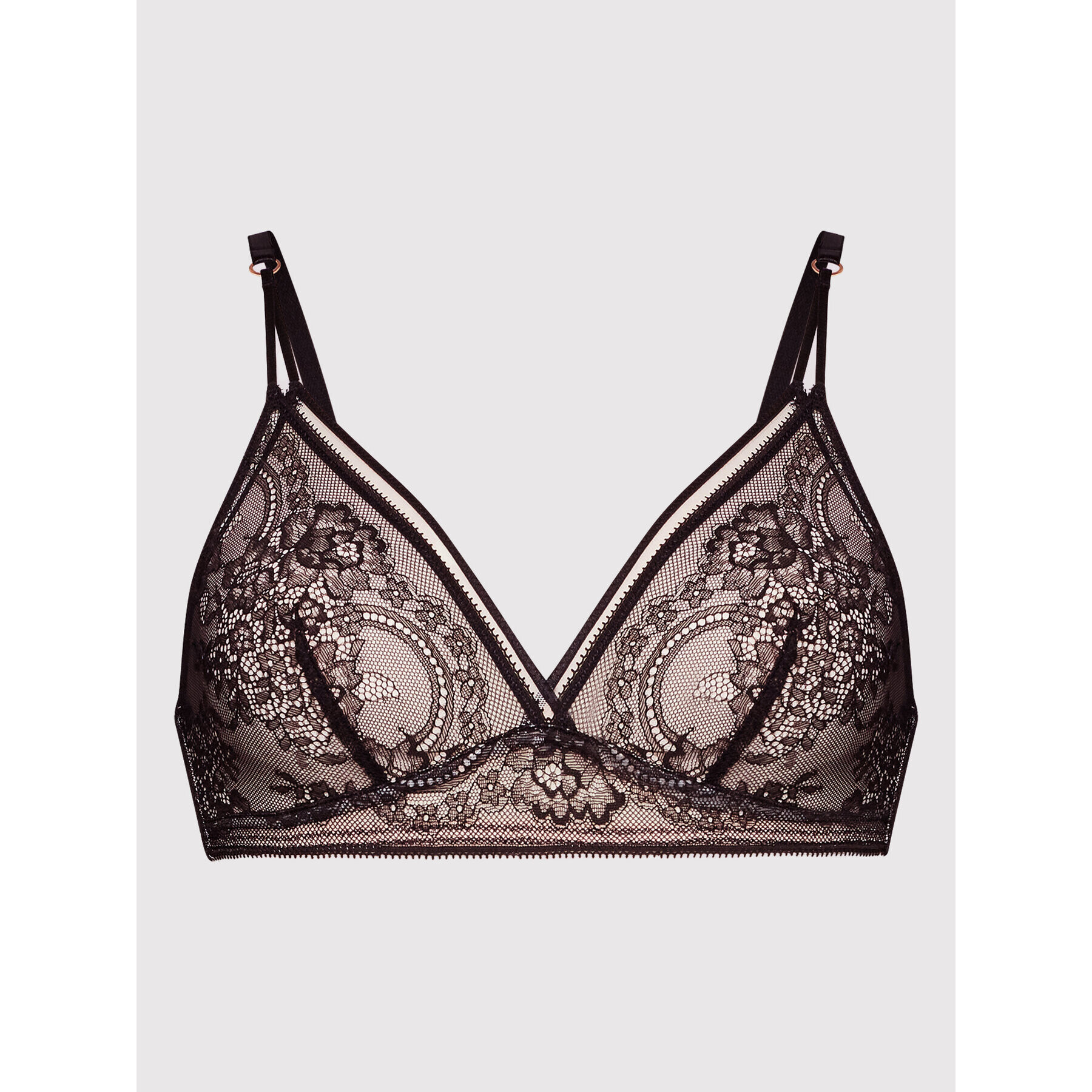 Esotiq Podprsenka Bralette Sensual 39451 Čierna - Pepit.sk