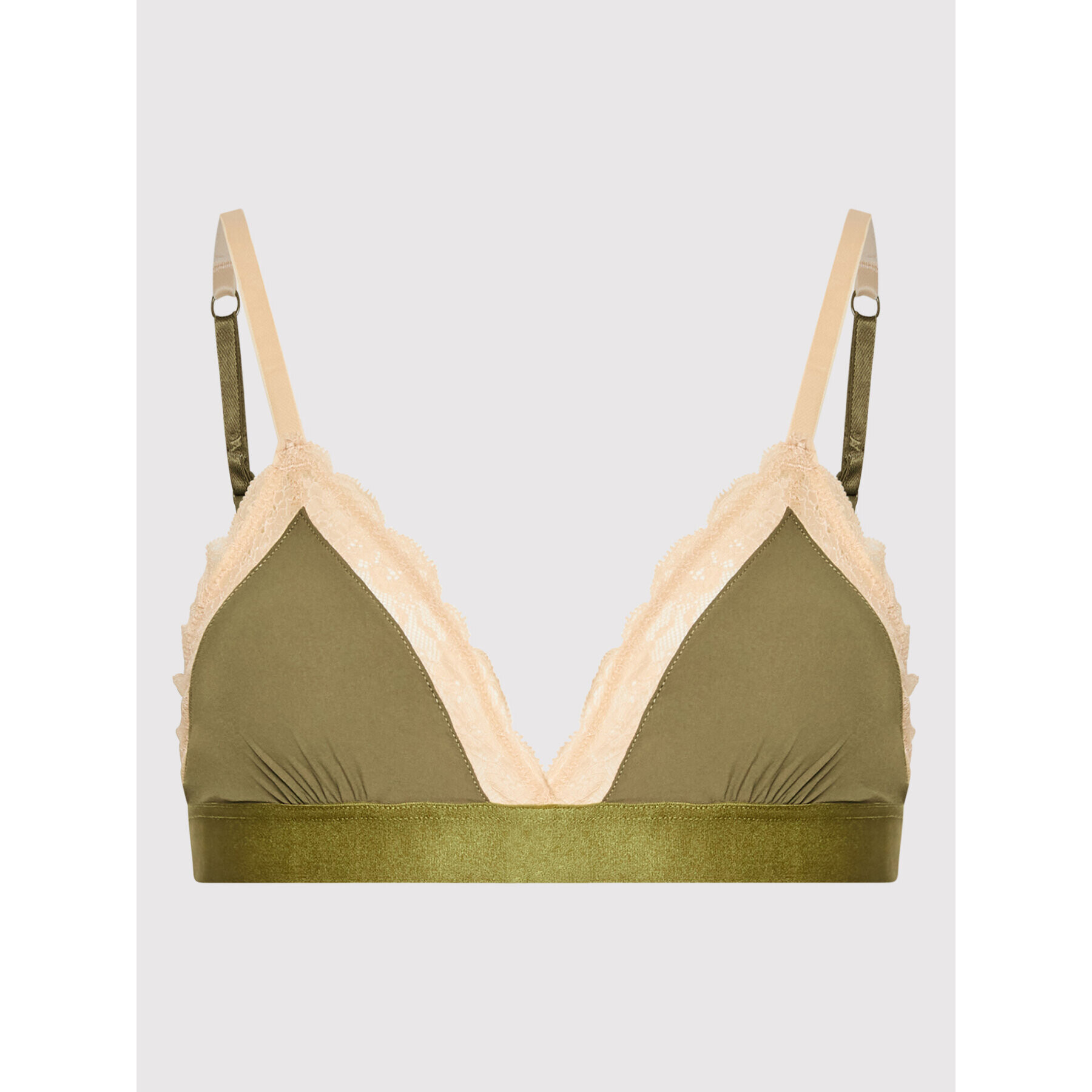 Etam Podprsenka Bralette Ditsy 6531365 Zelená - Pepit.sk