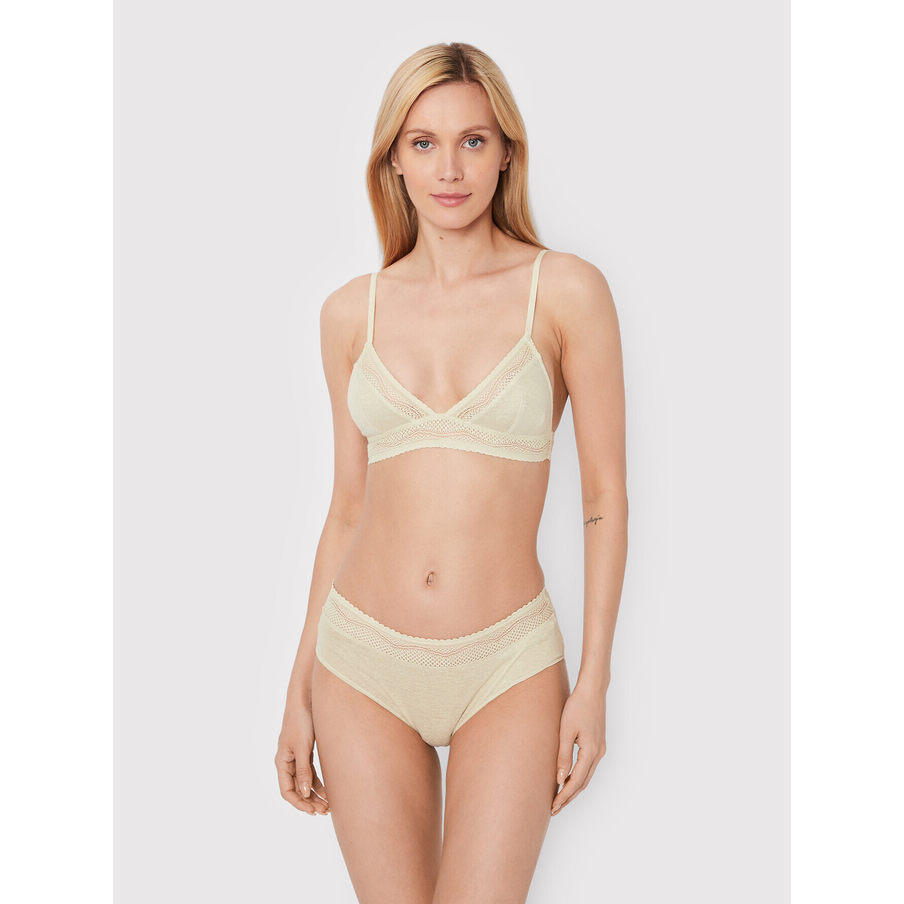 Etam Podprsenka Bralette Sonita 6532602 Zelená - Pepit.sk