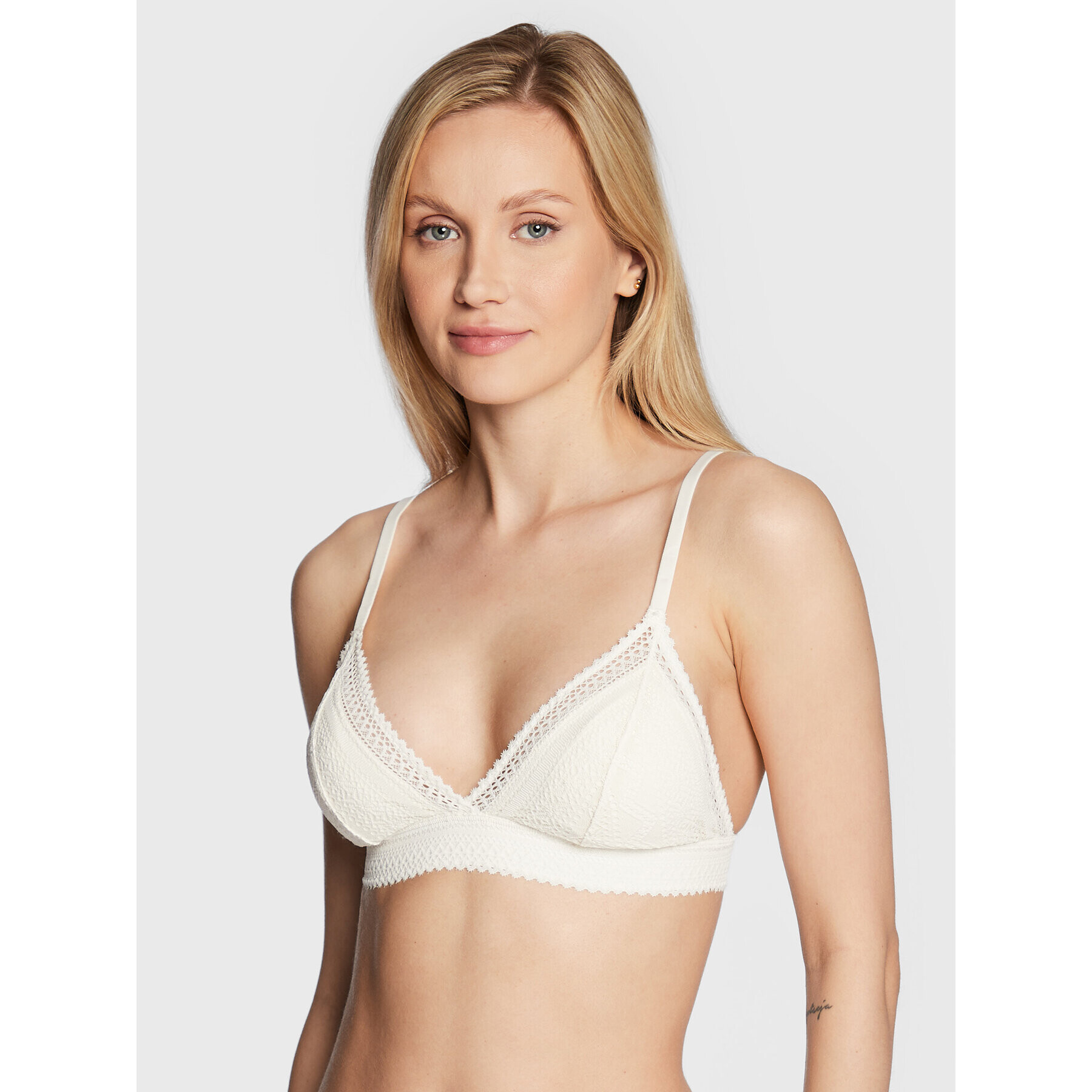 Etam Podprsenka Bralette Sublime 6535008 Béžová - Pepit.sk