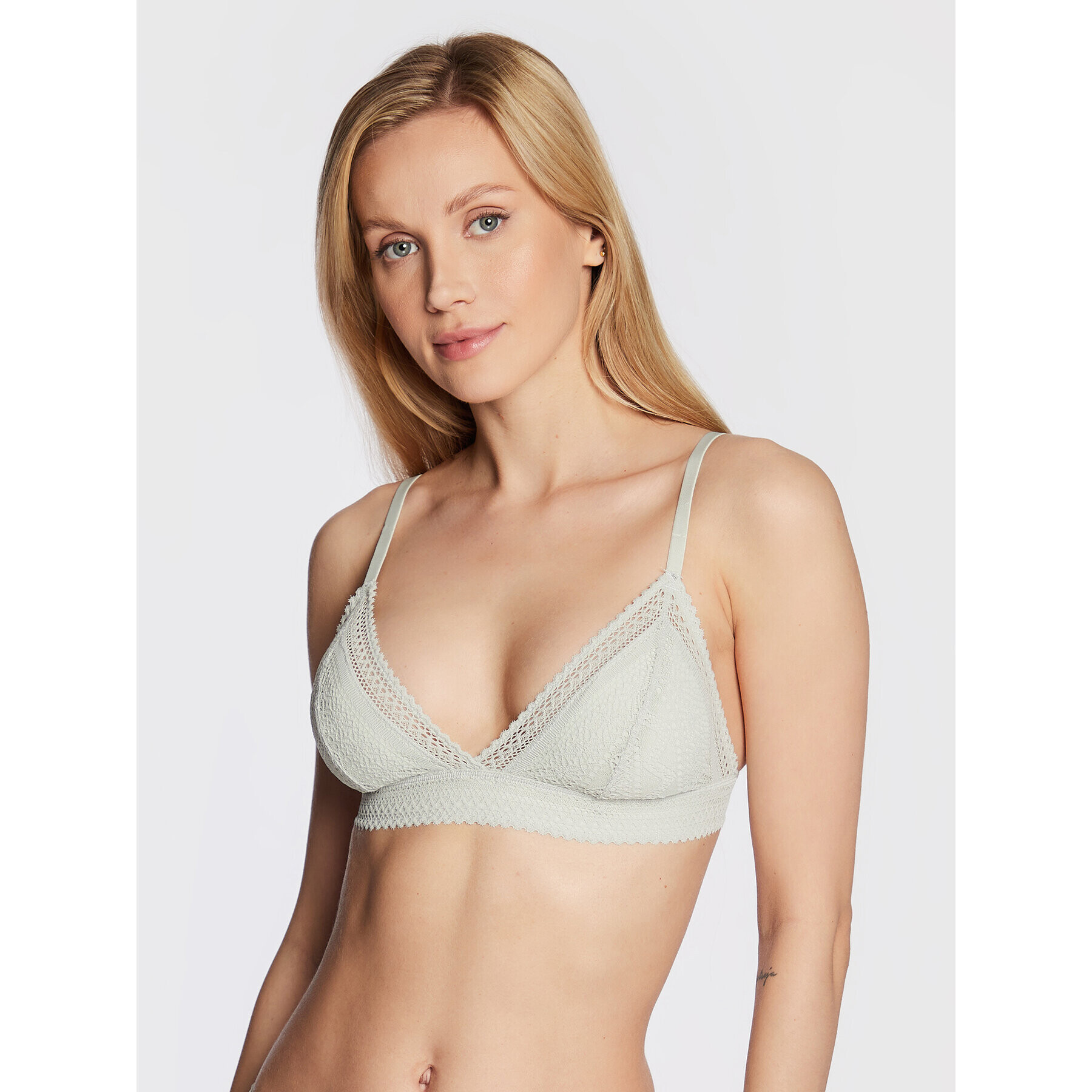 Etam Podprsenka Bralette Sublime 6535008 Zelená - Pepit.sk