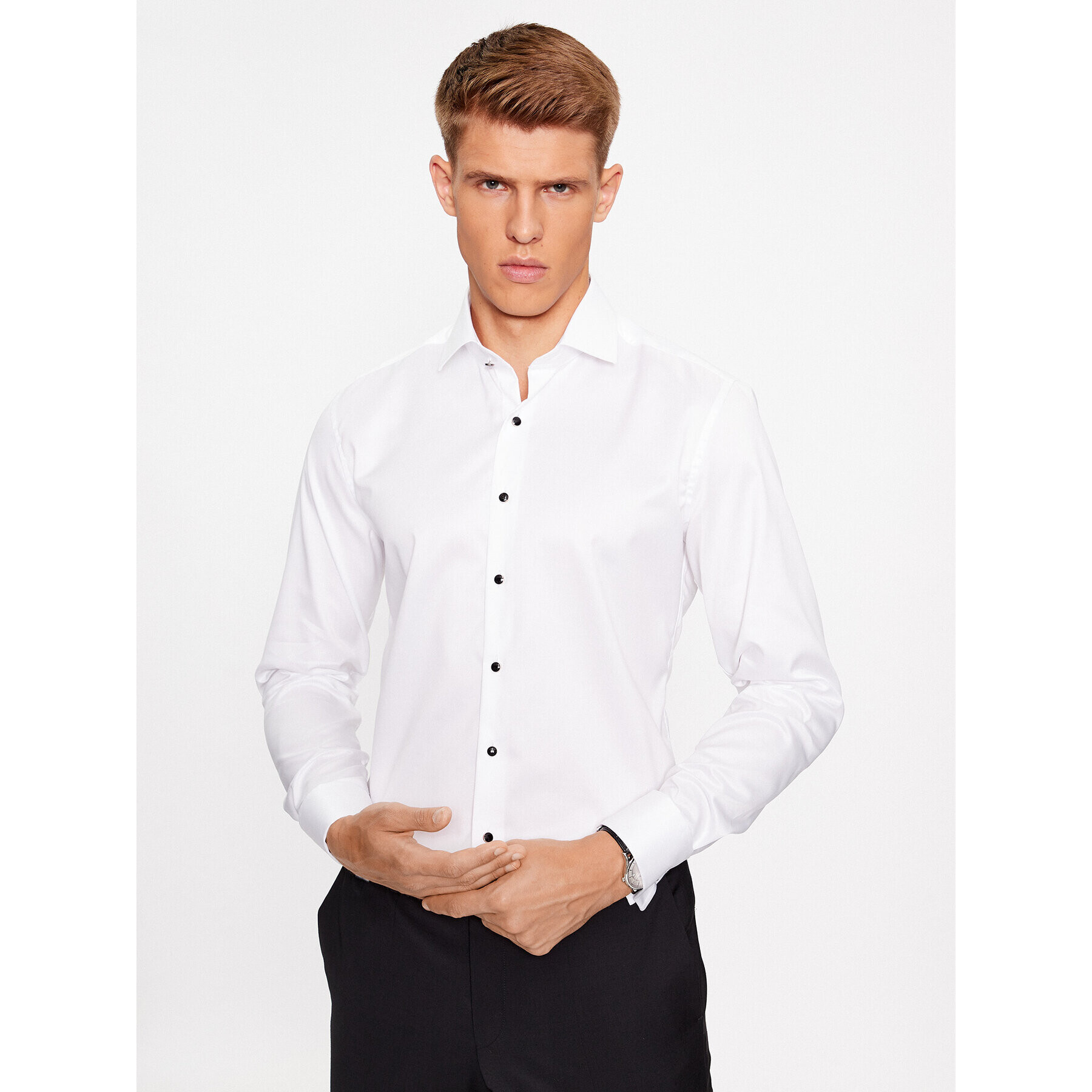 Eterna Košeľa 8218/F659 Biela Slim Fit - Pepit.sk