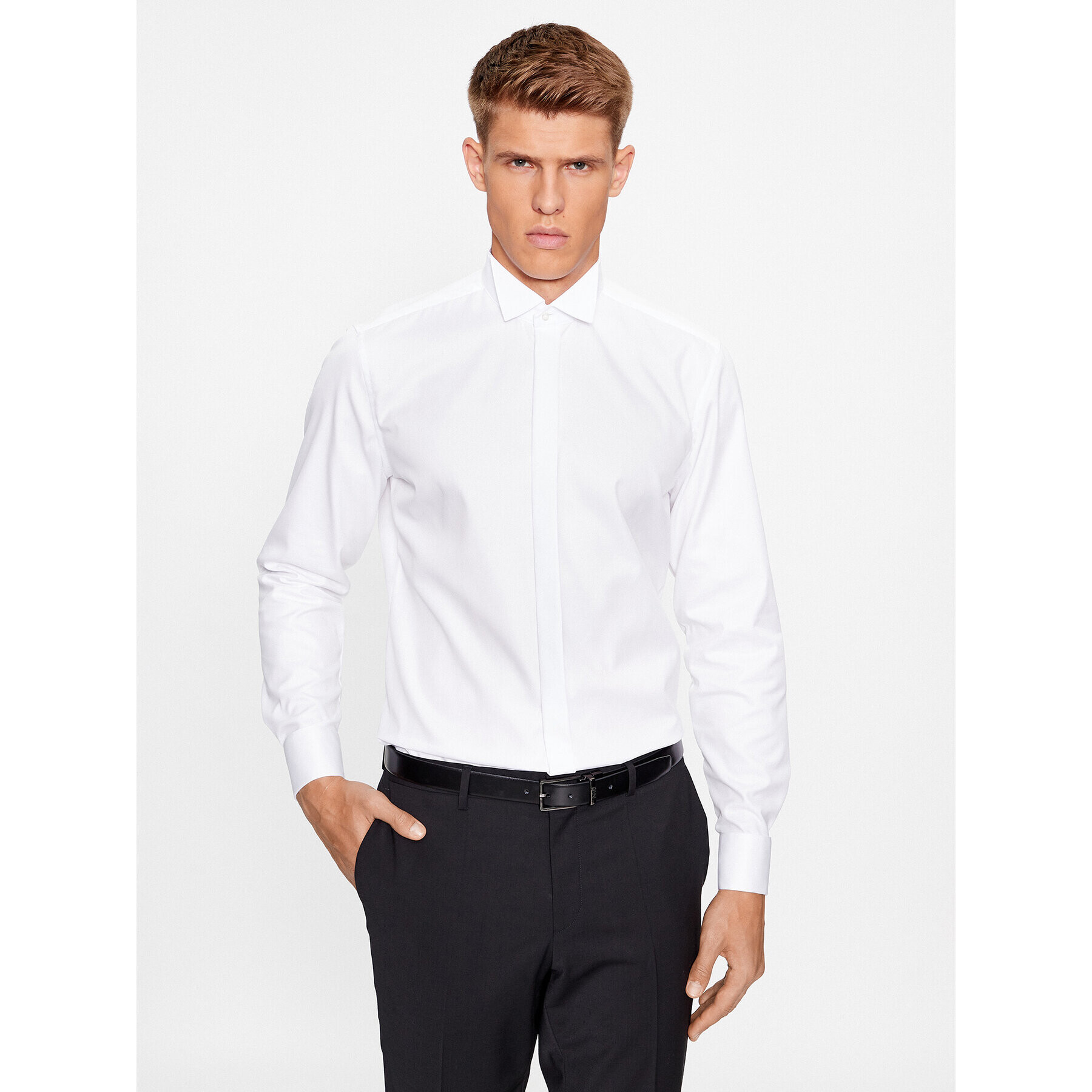 Eterna Košeľa 8817/F362 Biela Slim Fit - Pepit.sk