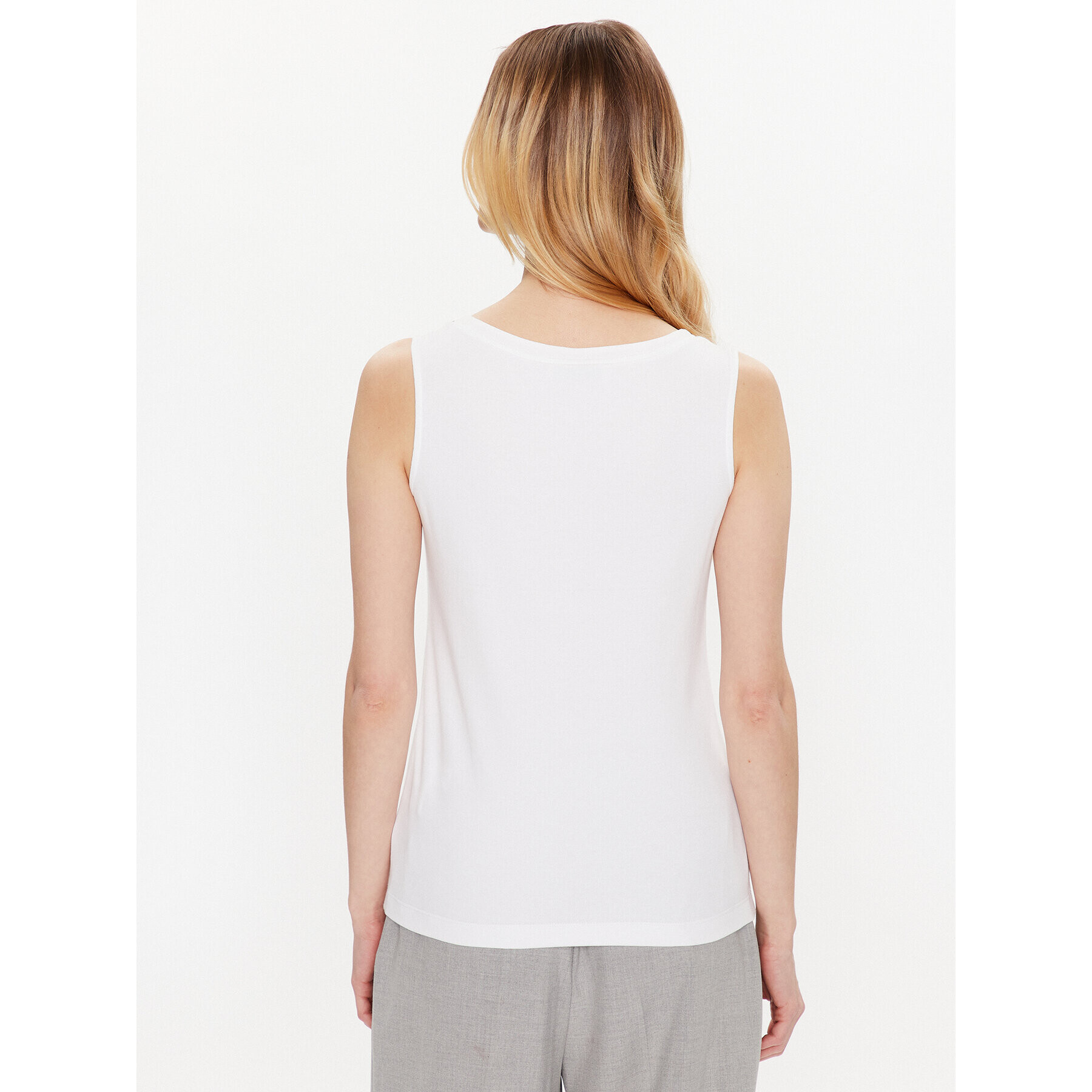 Fabiana Filippi Top JED273W150 Biela Regular Fit - Pepit.sk