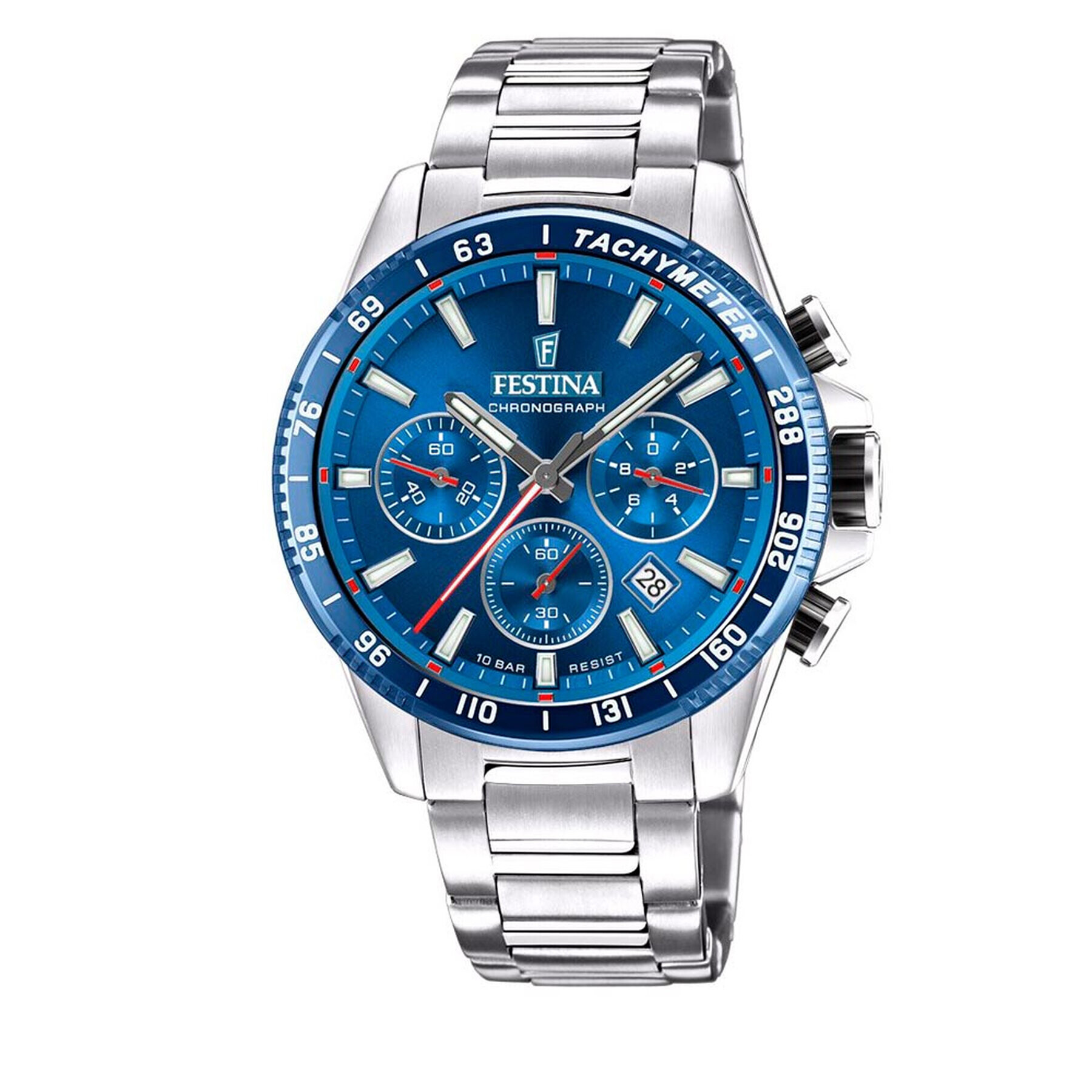 Festina Hodinky Timeless Chronograph F20560/3 Strieborná - Pepit.sk