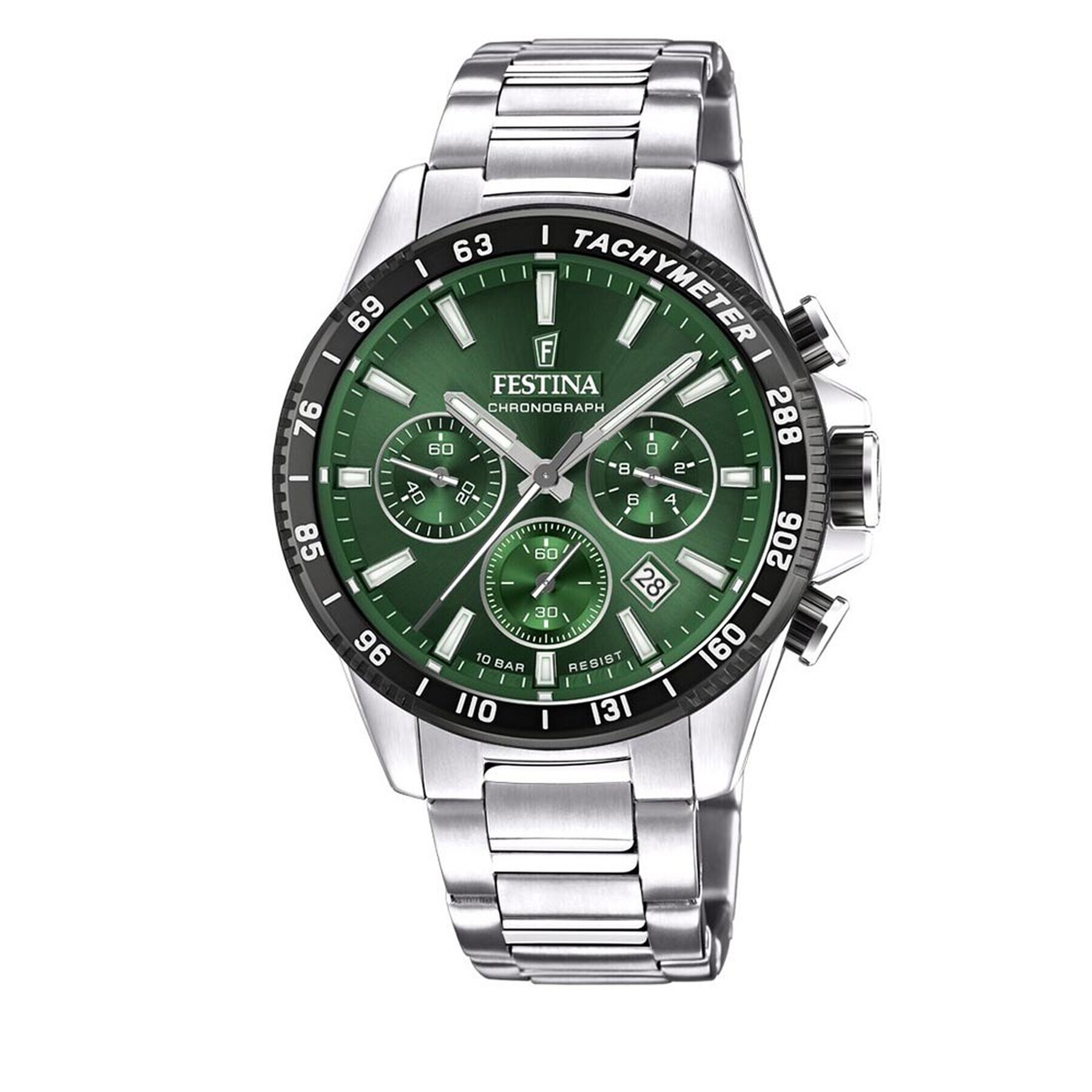 Festina Hodinky Timeless Chronograph F20560/4 Strieborná - Pepit.sk