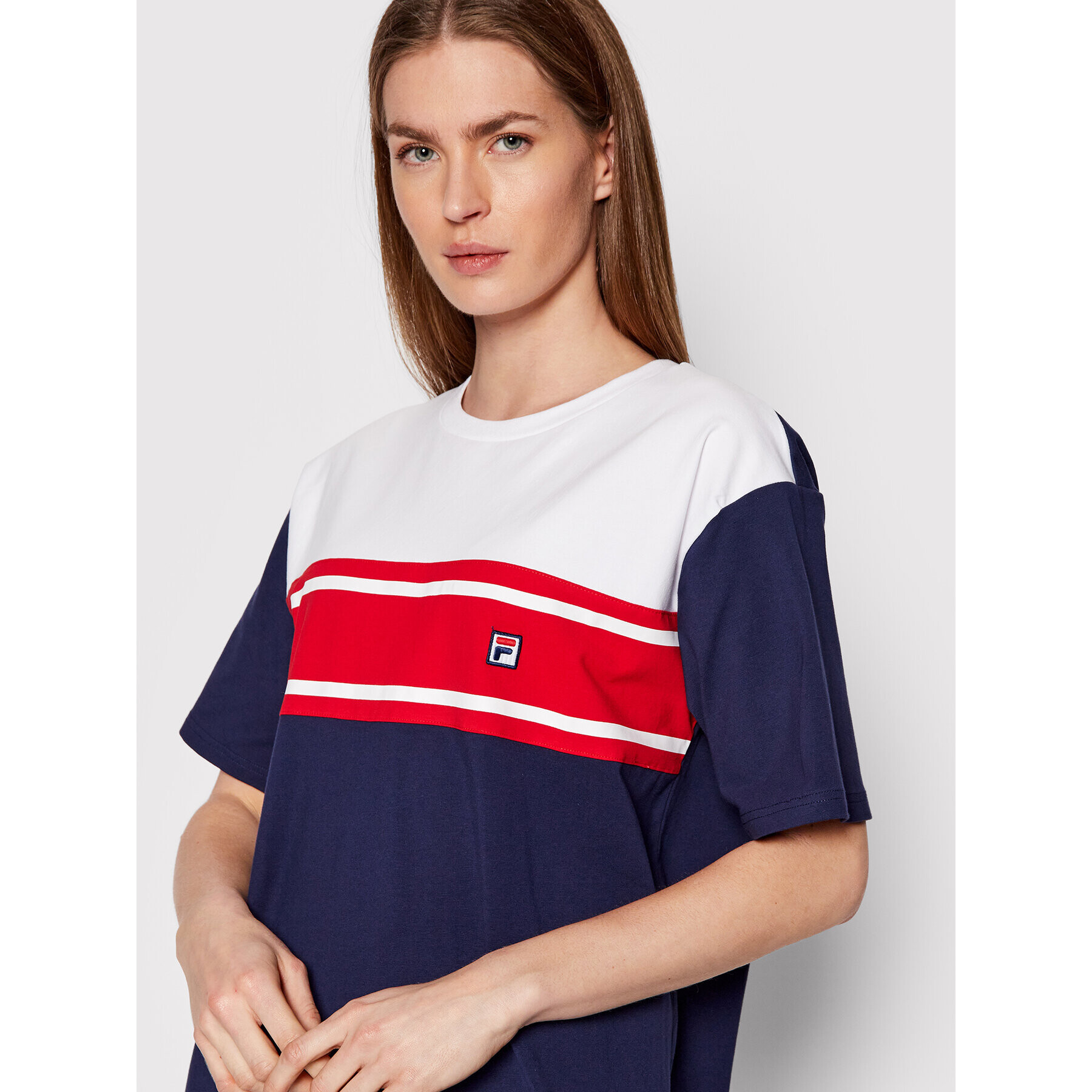 Fila Každodenné šaty Brezno FAW0127 Tmavomodrá Regular Fit - Pepit.sk