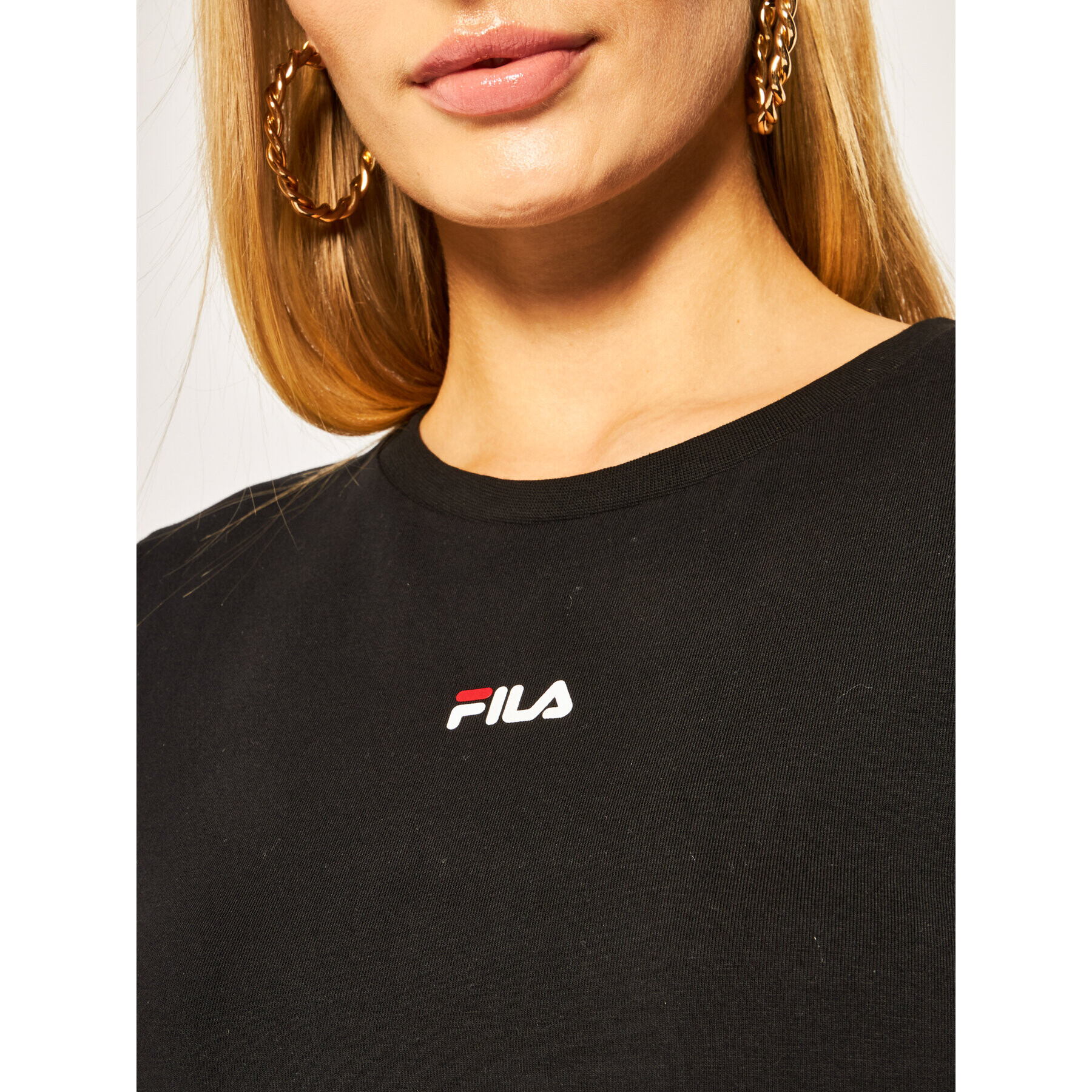 Fila Každodenné šaty Taniel 687697 Čierna Slim Fit - Pepit.sk