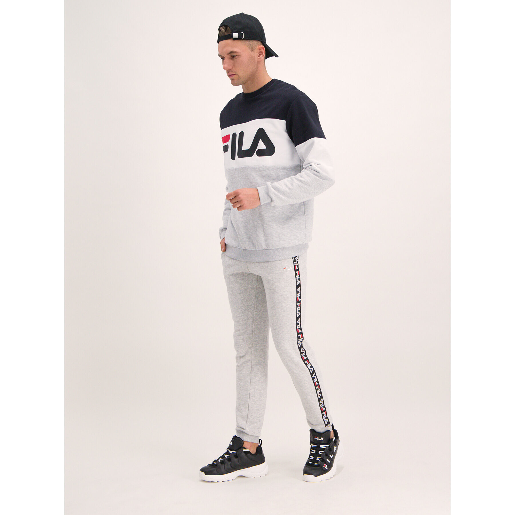 Fila Mikina 681255 Farebná Regular Fit - Pepit.sk