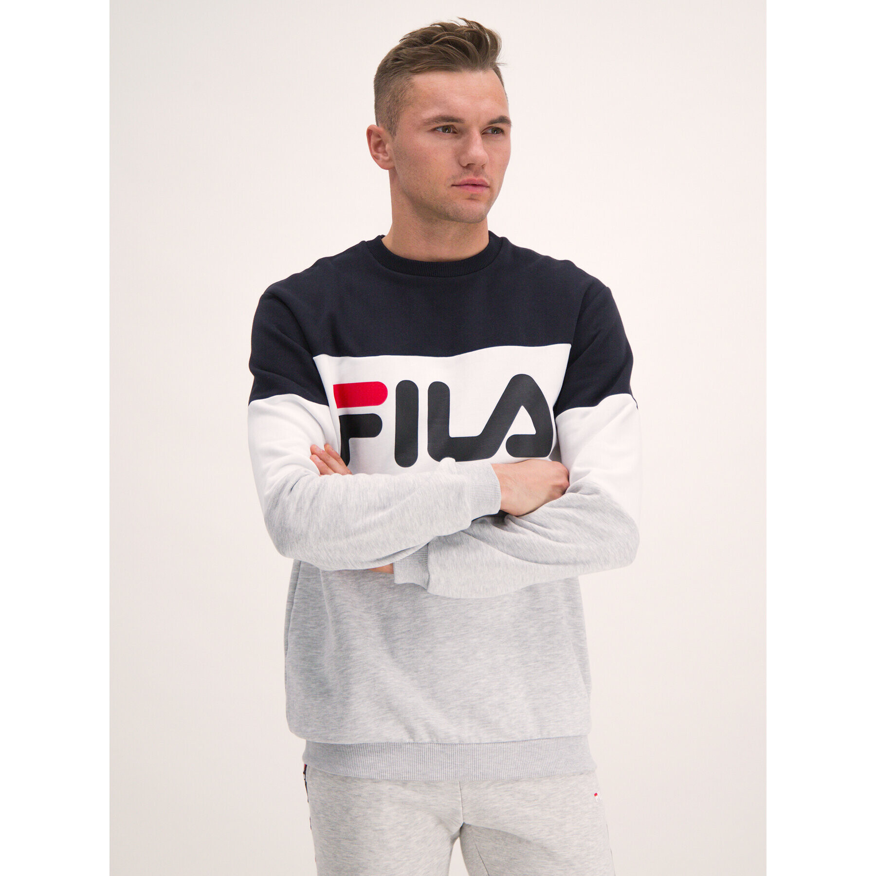 Fila Mikina 681255 Farebná Regular Fit - Pepit.sk