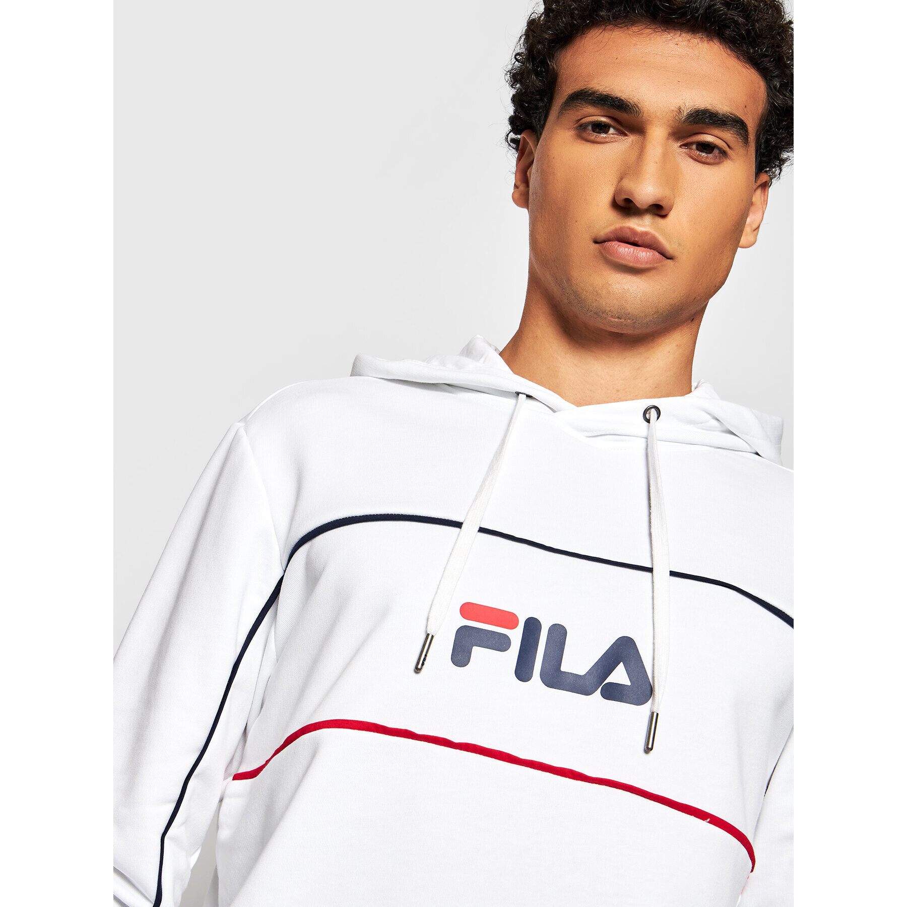 Fila Mikina Analu 688466 Biela Regular Fit - Pepit.sk