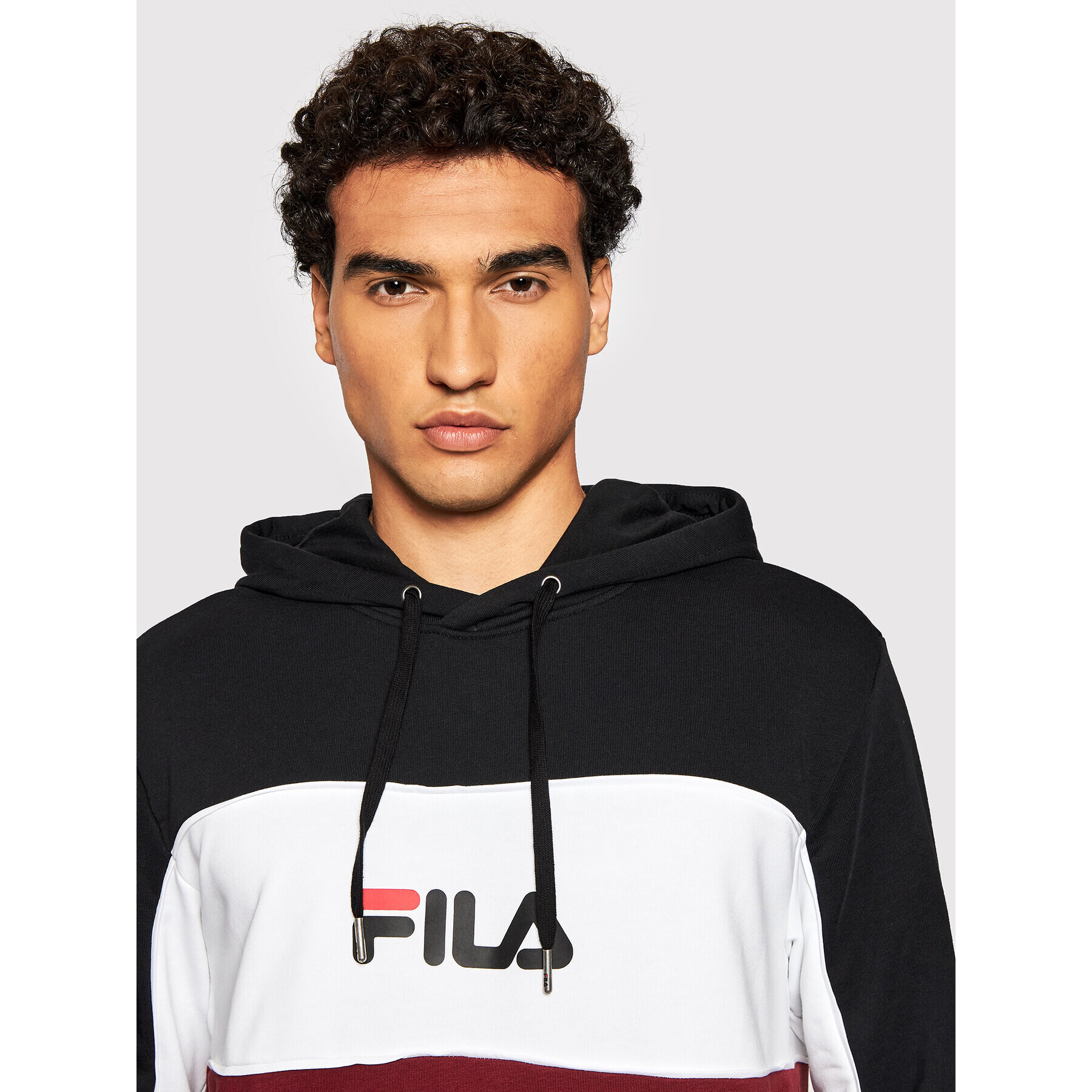 Fila Mikina Analu 688466 Bordová Regular Fit - Pepit.sk