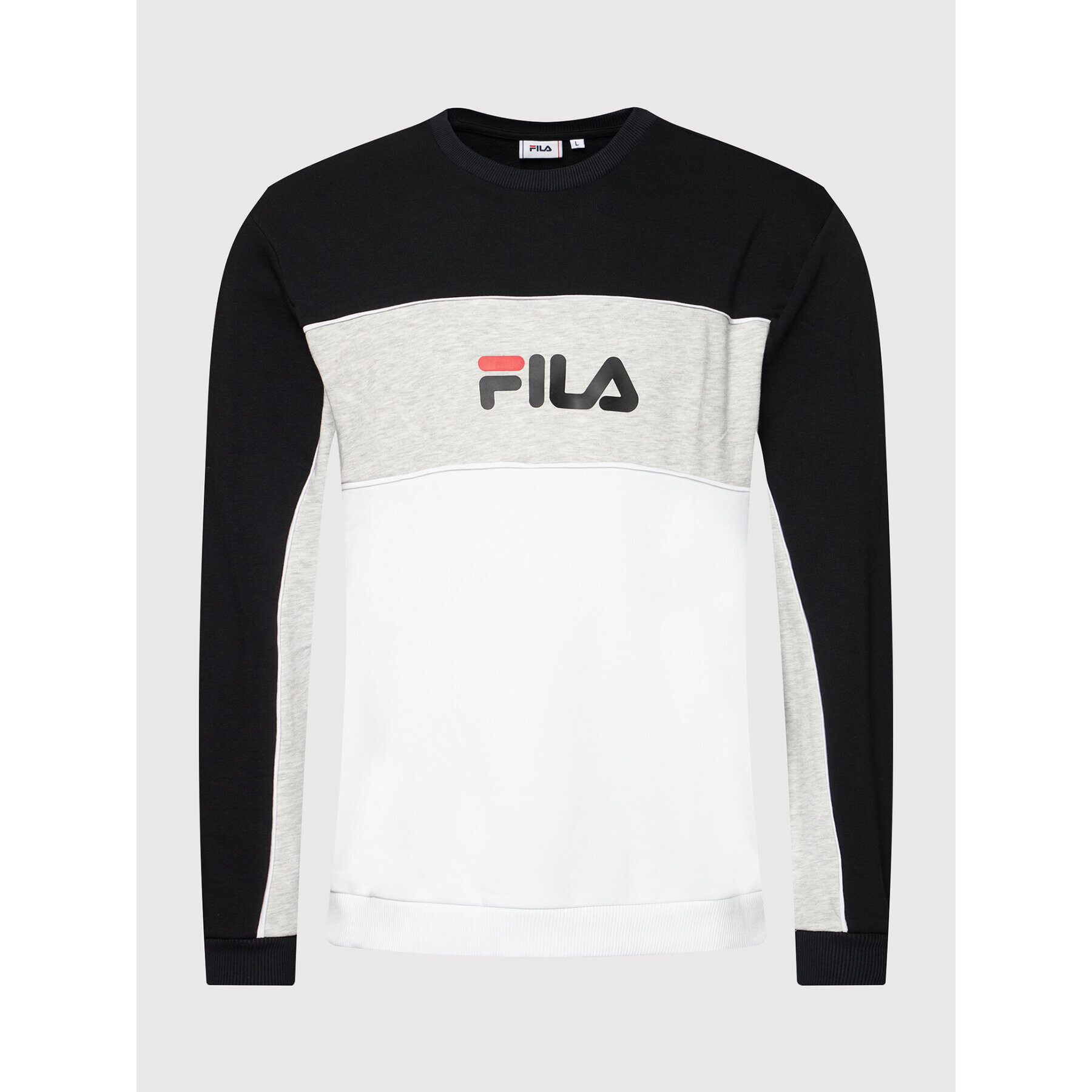 Fila Mikina Aqil 688467 Biela Regular Fit - Pepit.sk