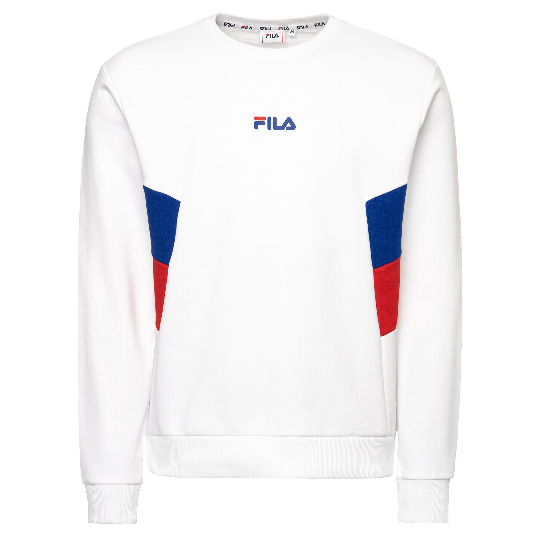 Fila Mikina Baker Crew 687481 Biela Regular Fit - Pepit.sk