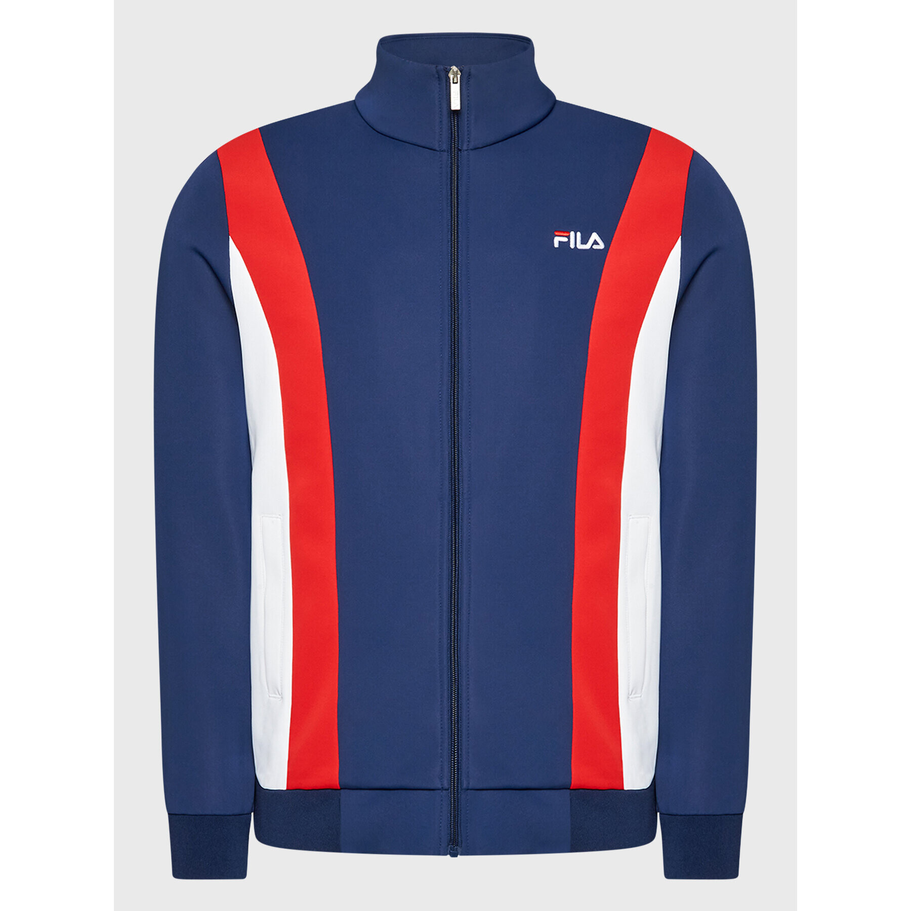 Fila Mikina Bastia FAM0173 Tmavomodrá Regular Fit - Pepit.sk