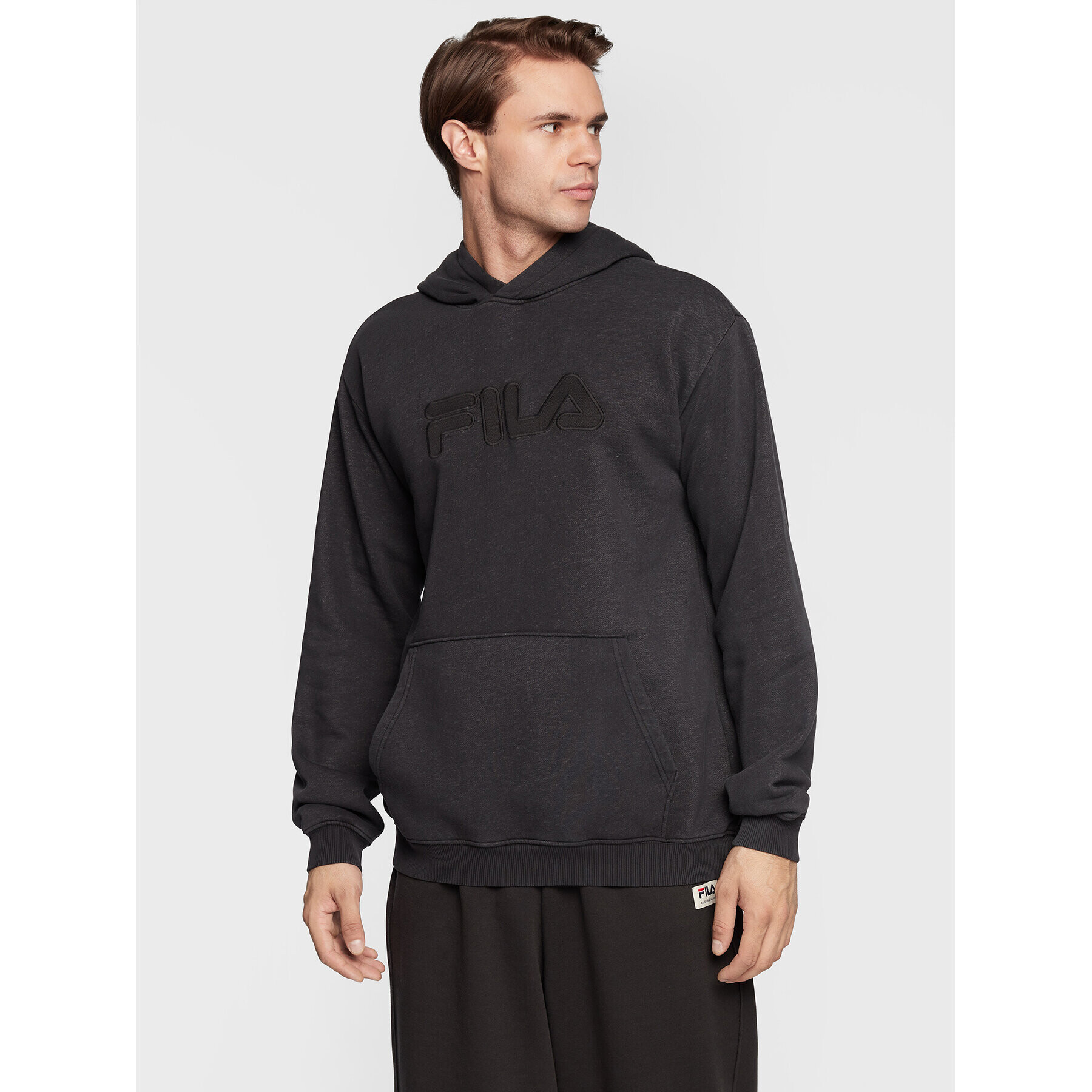 Fila Mikina Bischkek FAM0277 Čierna Regular Fit - Pepit.sk