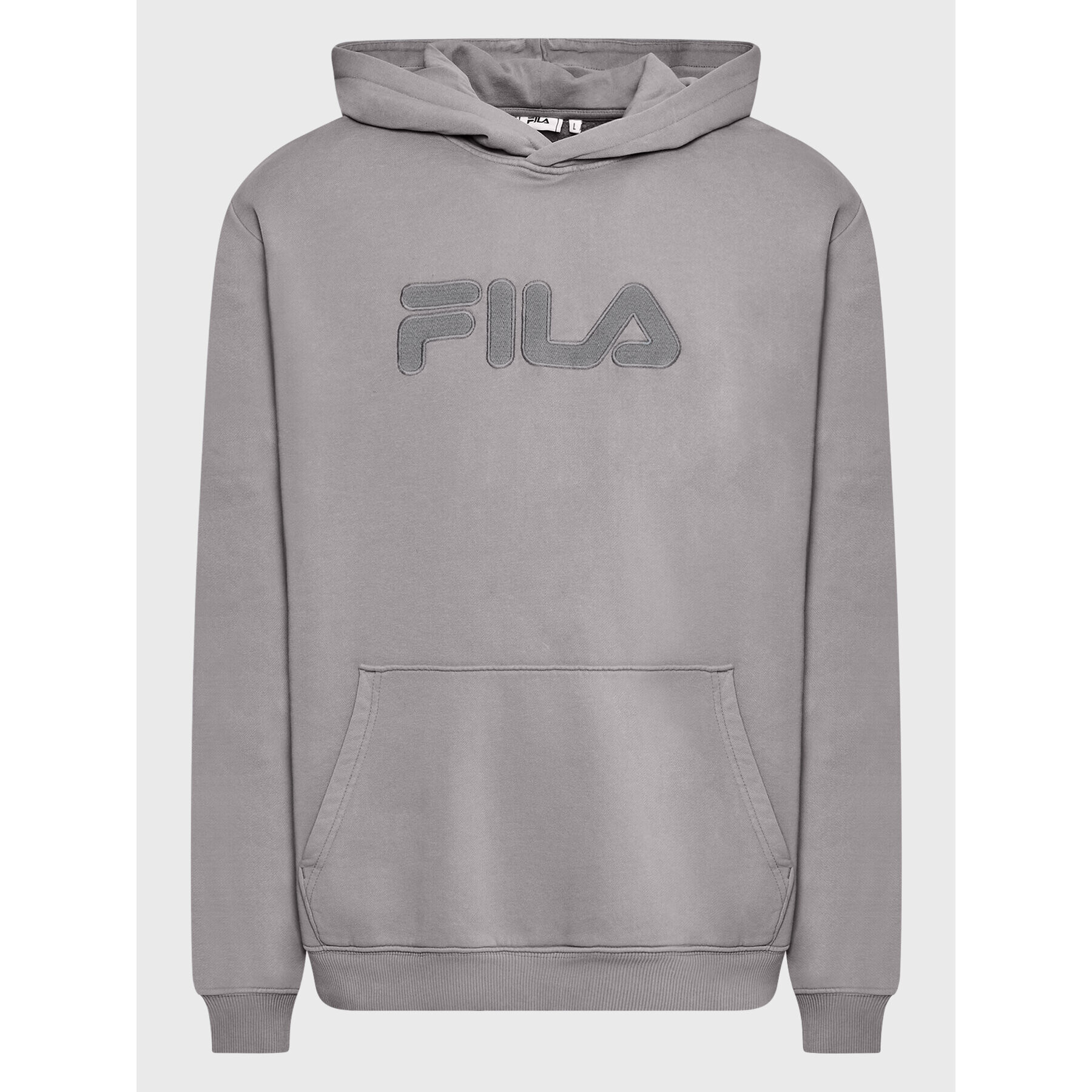 Fila Mikina Bischkek FAM0277 Sivá Regular Fit - Pepit.sk