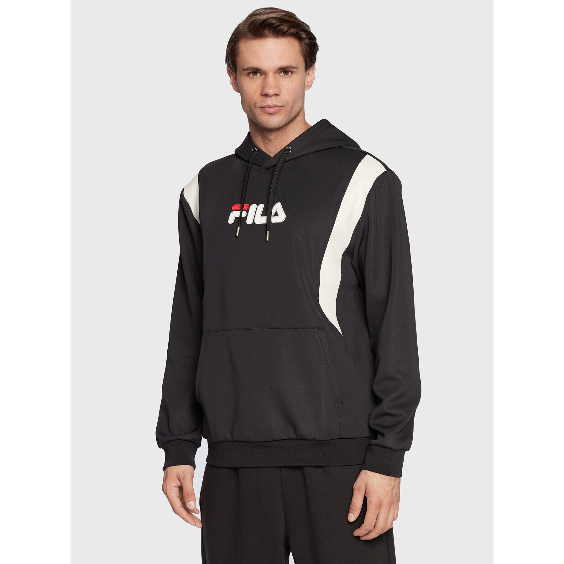 Fila Mikina Bogno FAM0176 Čierna Regular Fit - Pepit.sk