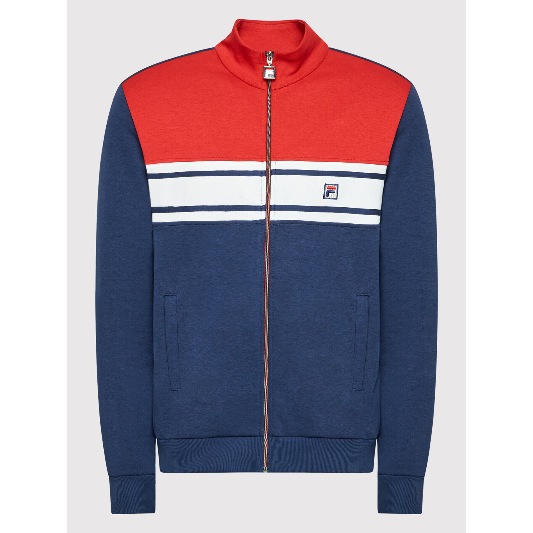 Fila Mikina Boulogne FAM0070 Tmavomodrá Regular Fit - Pepit.sk