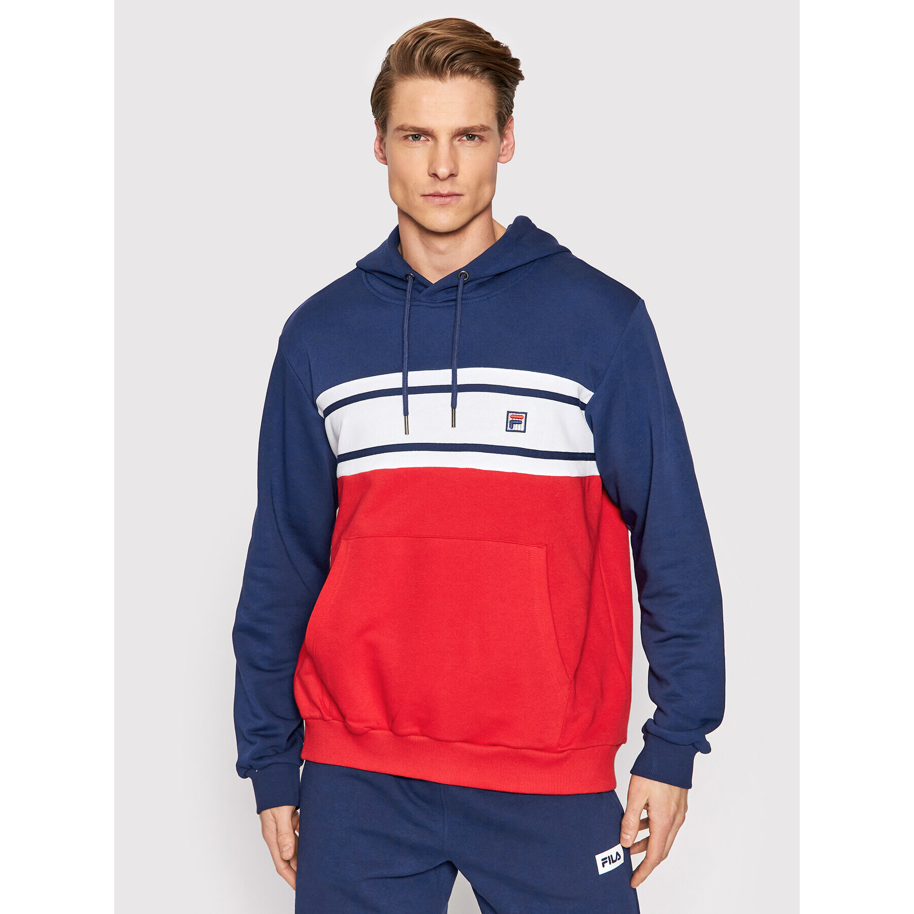 Fila Mikina Breda Blocked FAM0075 Farebná Regular Fit - Pepit.sk