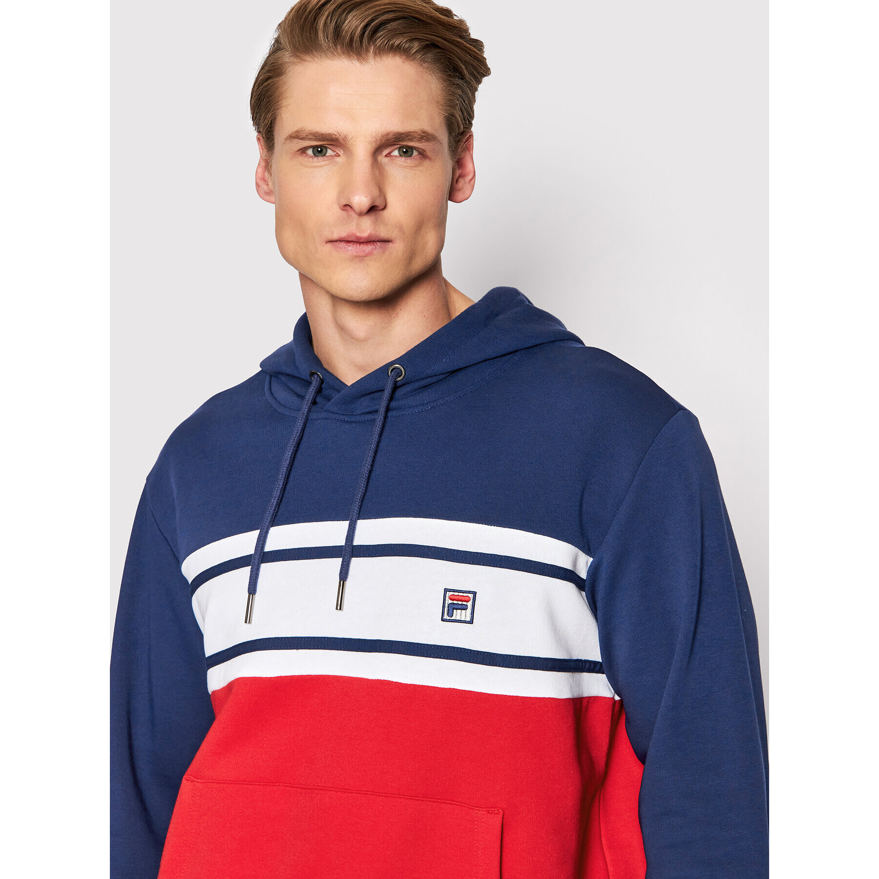 Fila Mikina Breda Blocked FAM0075 Farebná Regular Fit - Pepit.sk