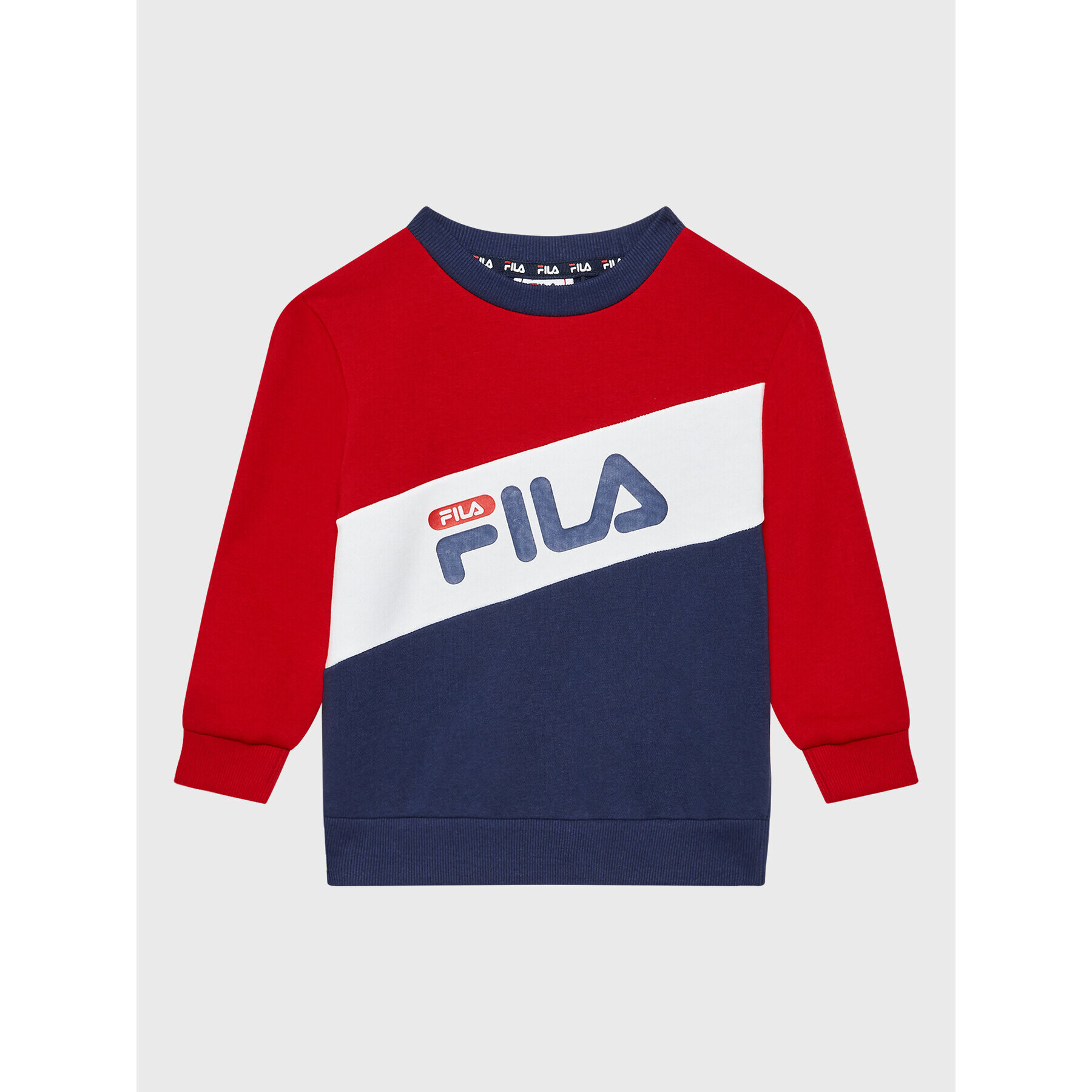 Fila Mikina Canciatti FAK0197 Tmavomodrá Regular Fit - Pepit.sk