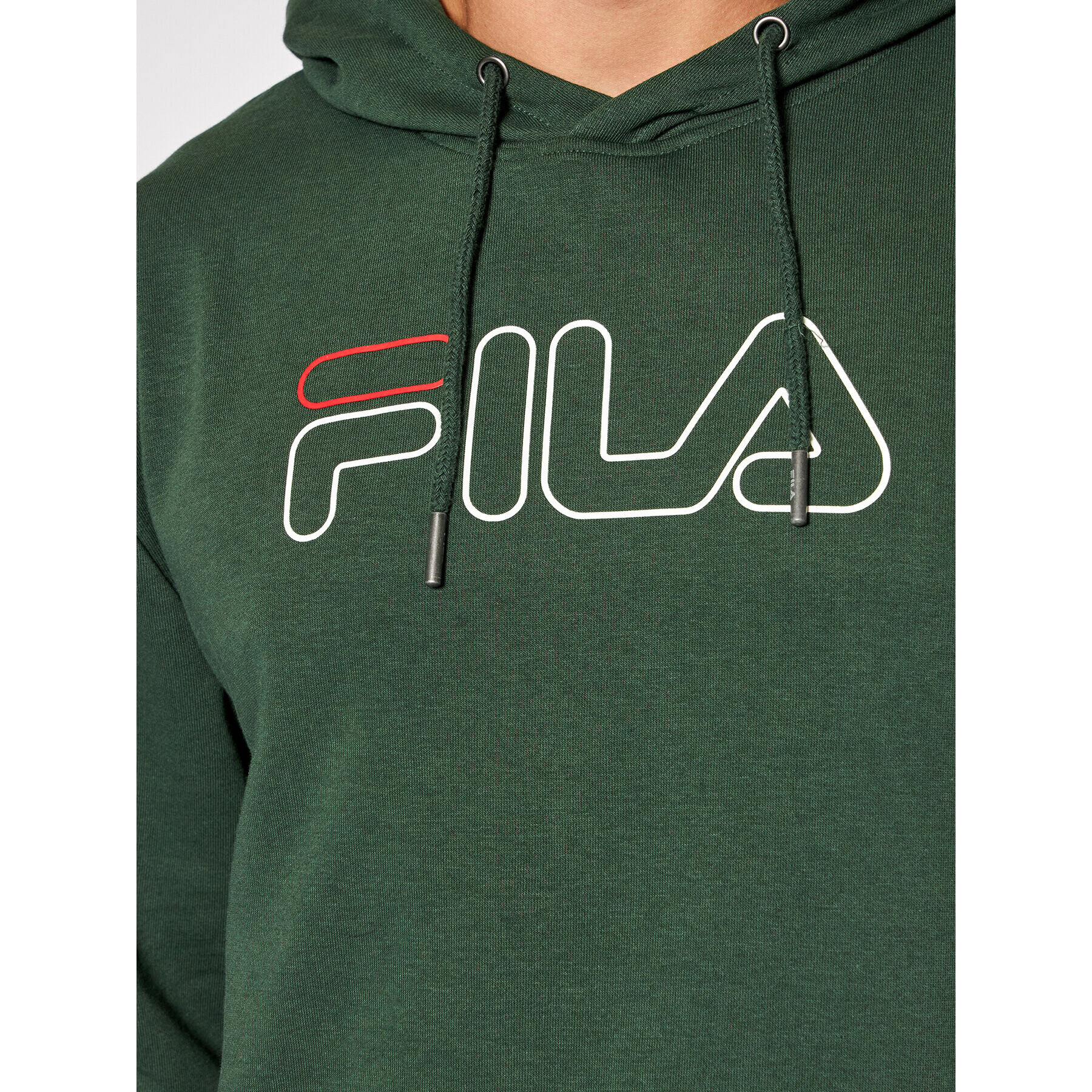 Fila Mikina Laban 687125 Zelená Regular Fit - Pepit.sk