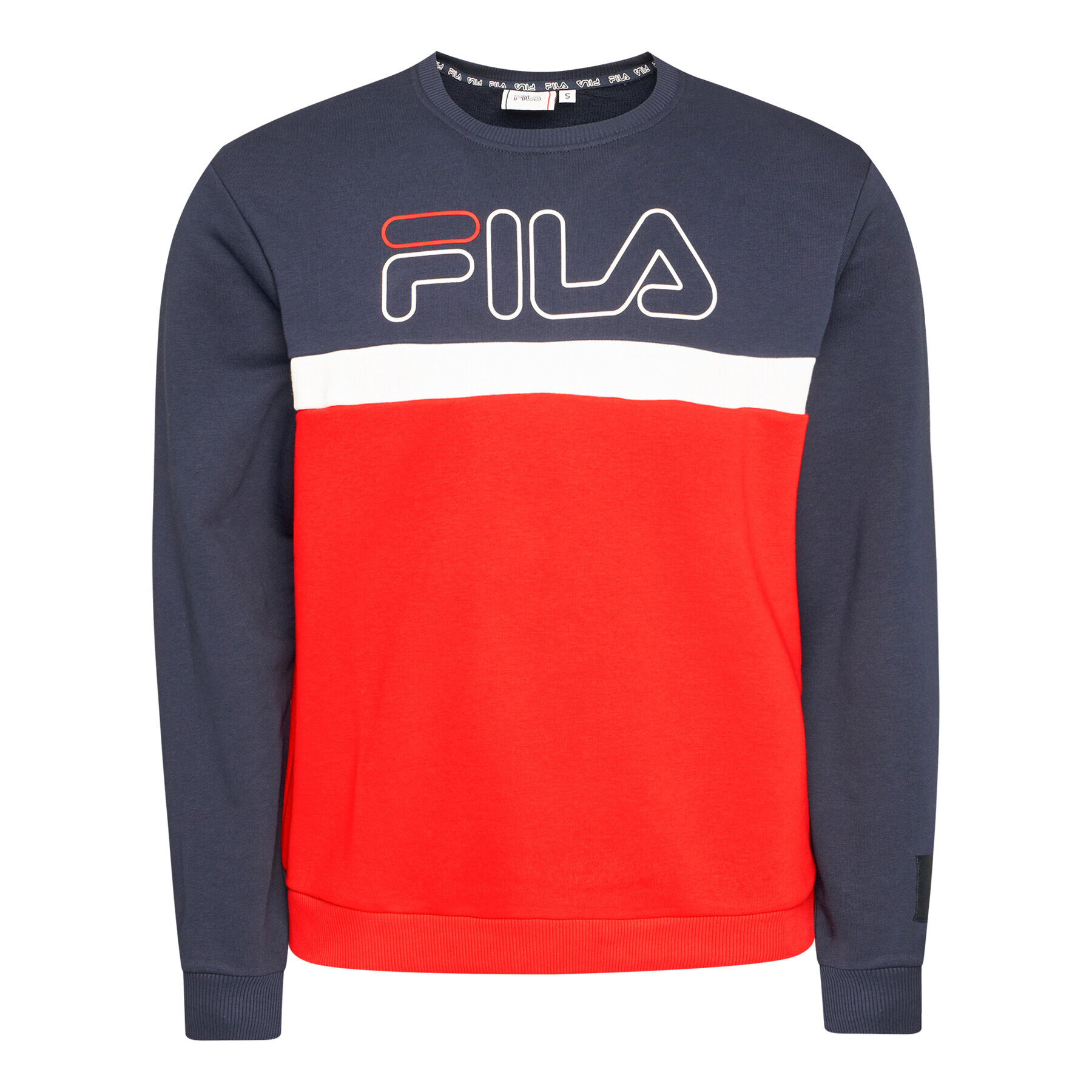 Fila Mikina Laurus Crew 683182 Farebná Regular Fit - Pepit.sk