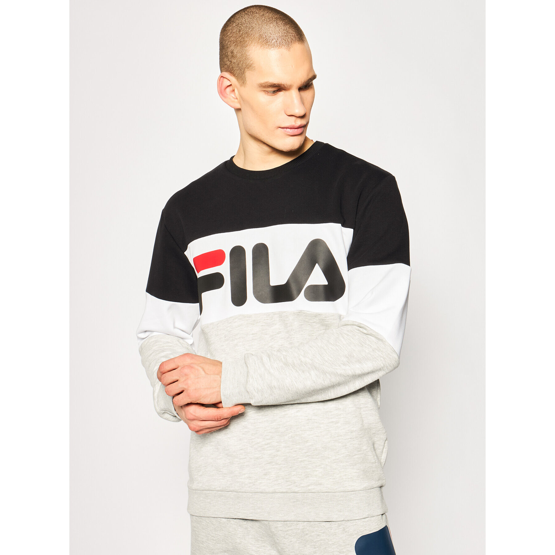 Fila Mikina Straight 688050 Farebná Regular Fit - Pepit.sk