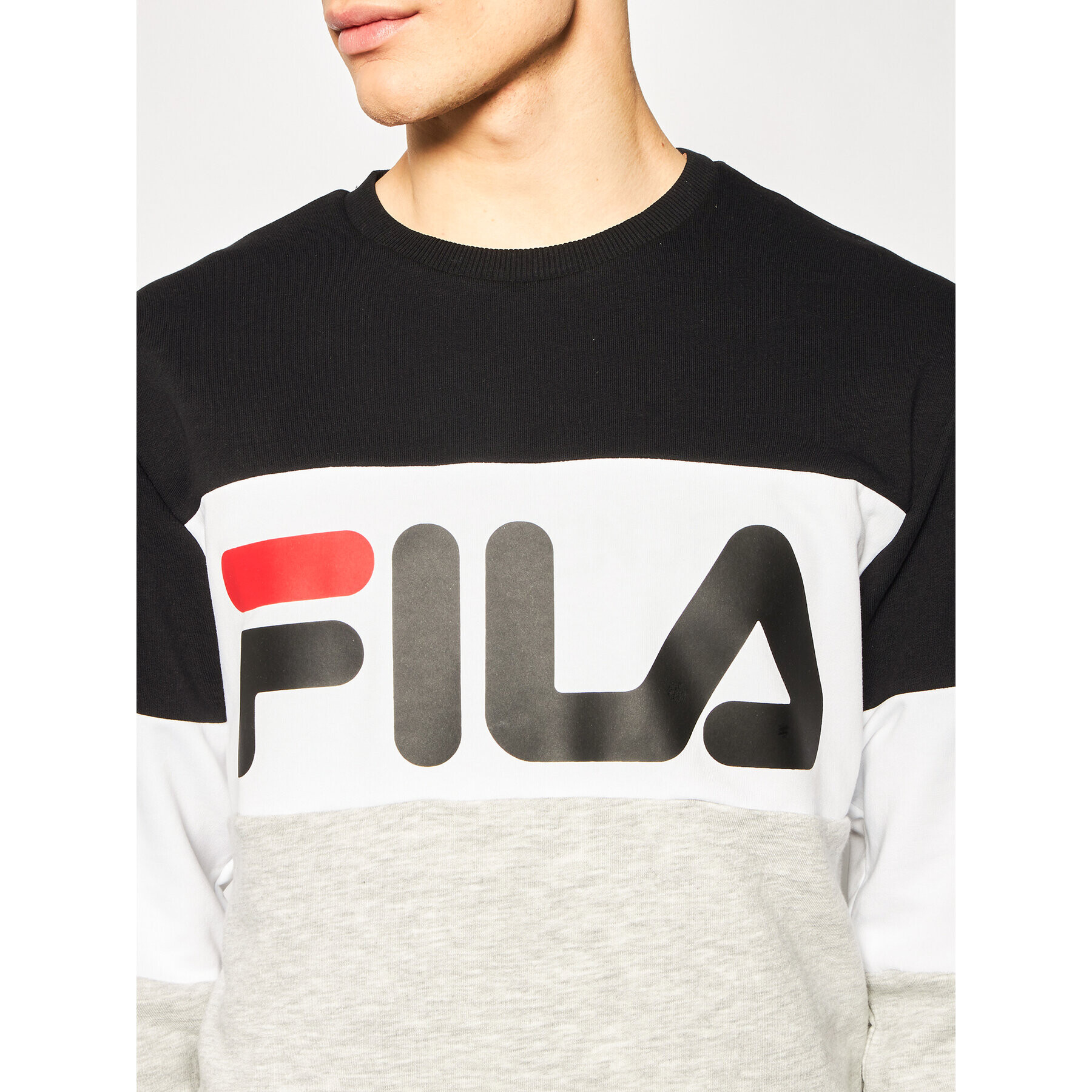 Fila Mikina Straight 688050 Farebná Regular Fit - Pepit.sk