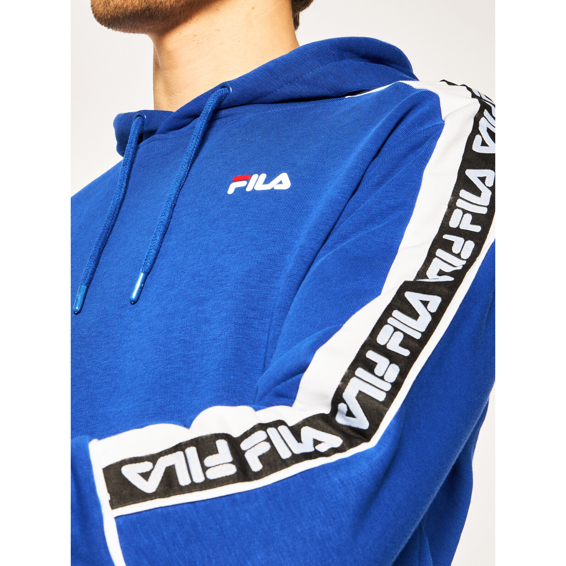 Fila Mikina Tefo 687708 Tmavomodrá Regular Fit - Pepit.sk