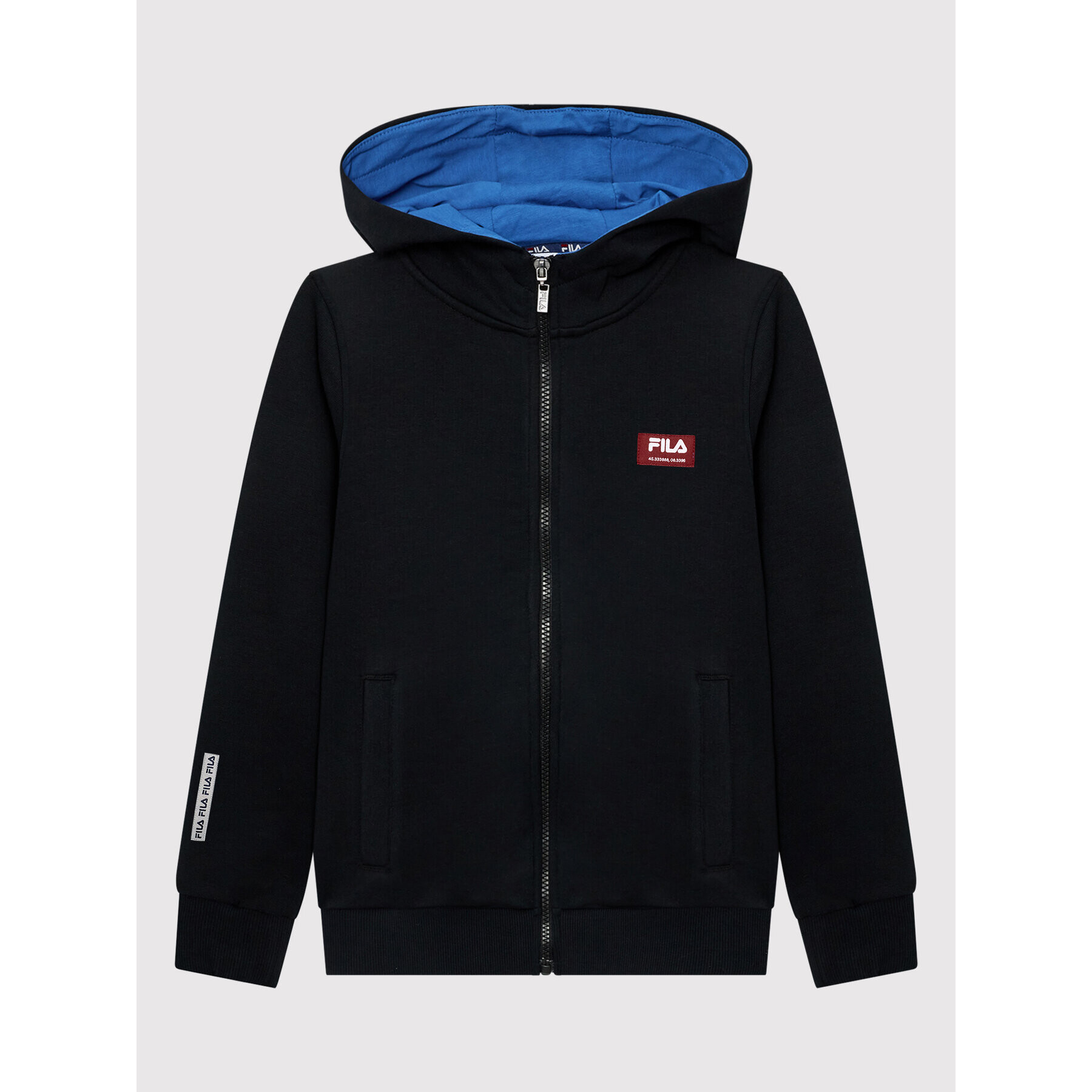 Fila Mikina Trogen FAT0044 Čierna Regular Fit - Pepit.sk