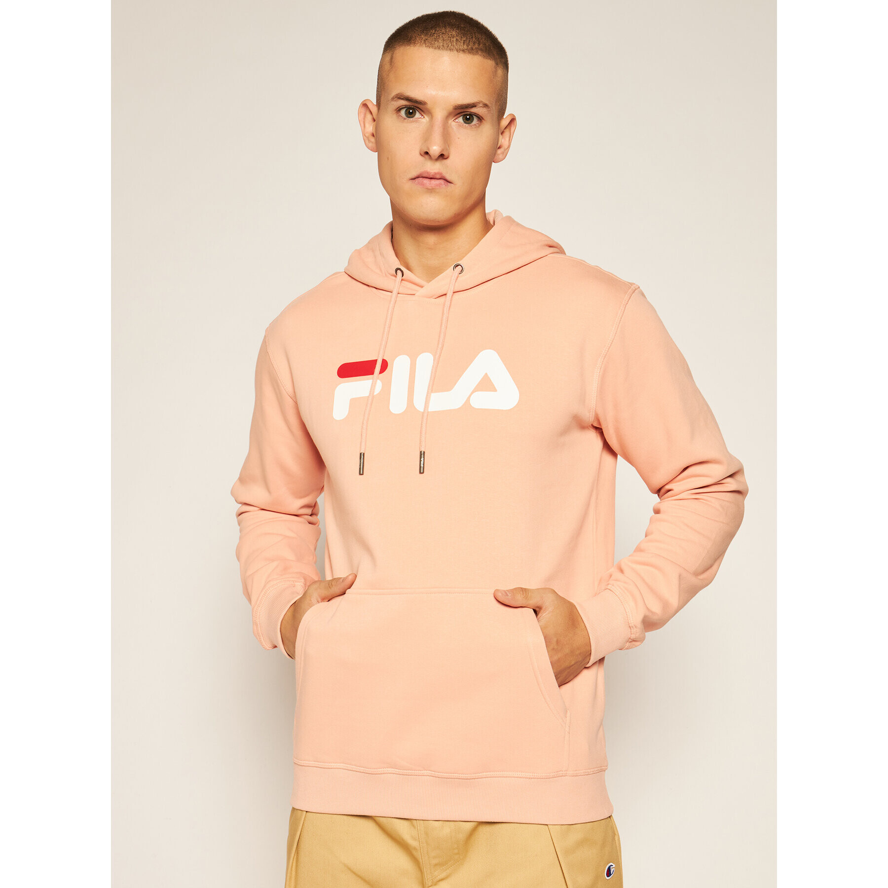 Fila Mikina Unisex 681090 Ružová Regular Fit - Pepit.sk