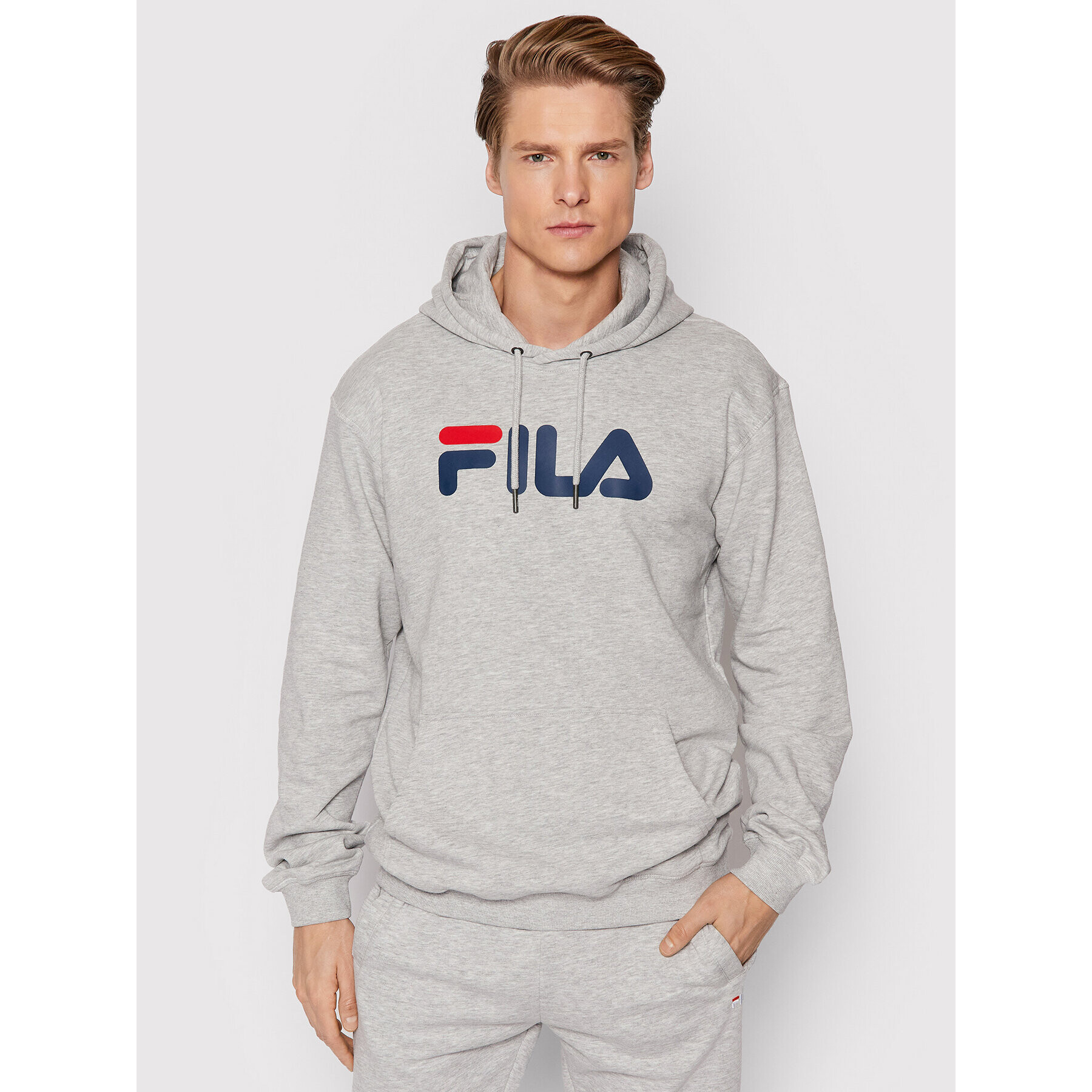 Fila Mikina Unisex 681090 Sivá Regular Fit - Pepit.sk