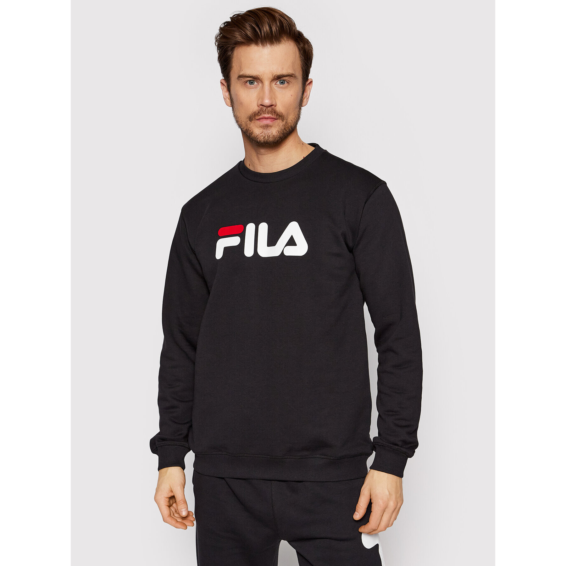 Fila Mikina Unisex Barbian FAU0066 Čierna Regular Fit - Pepit.sk