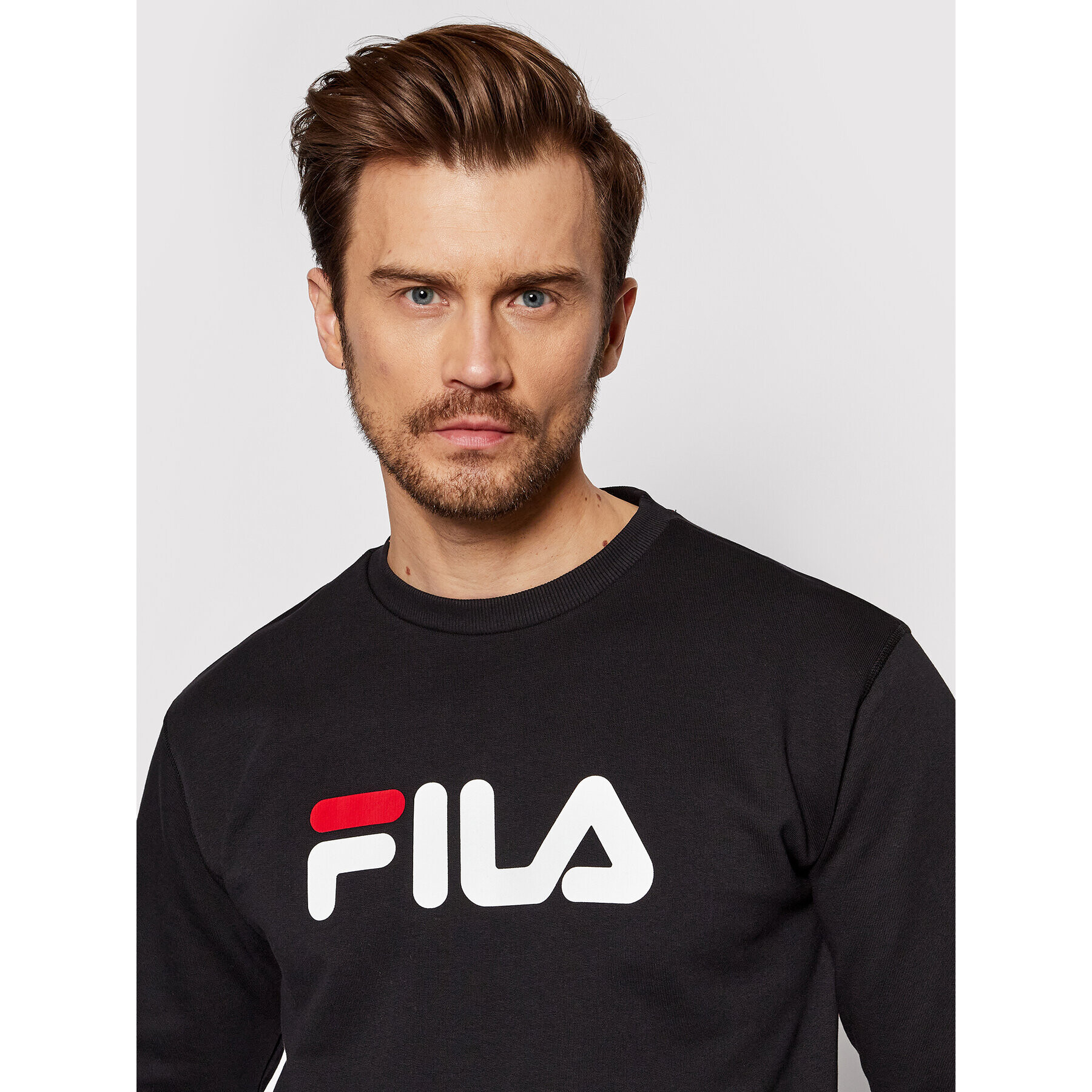 Fila Mikina Unisex Barbian FAU0066 Čierna Regular Fit - Pepit.sk