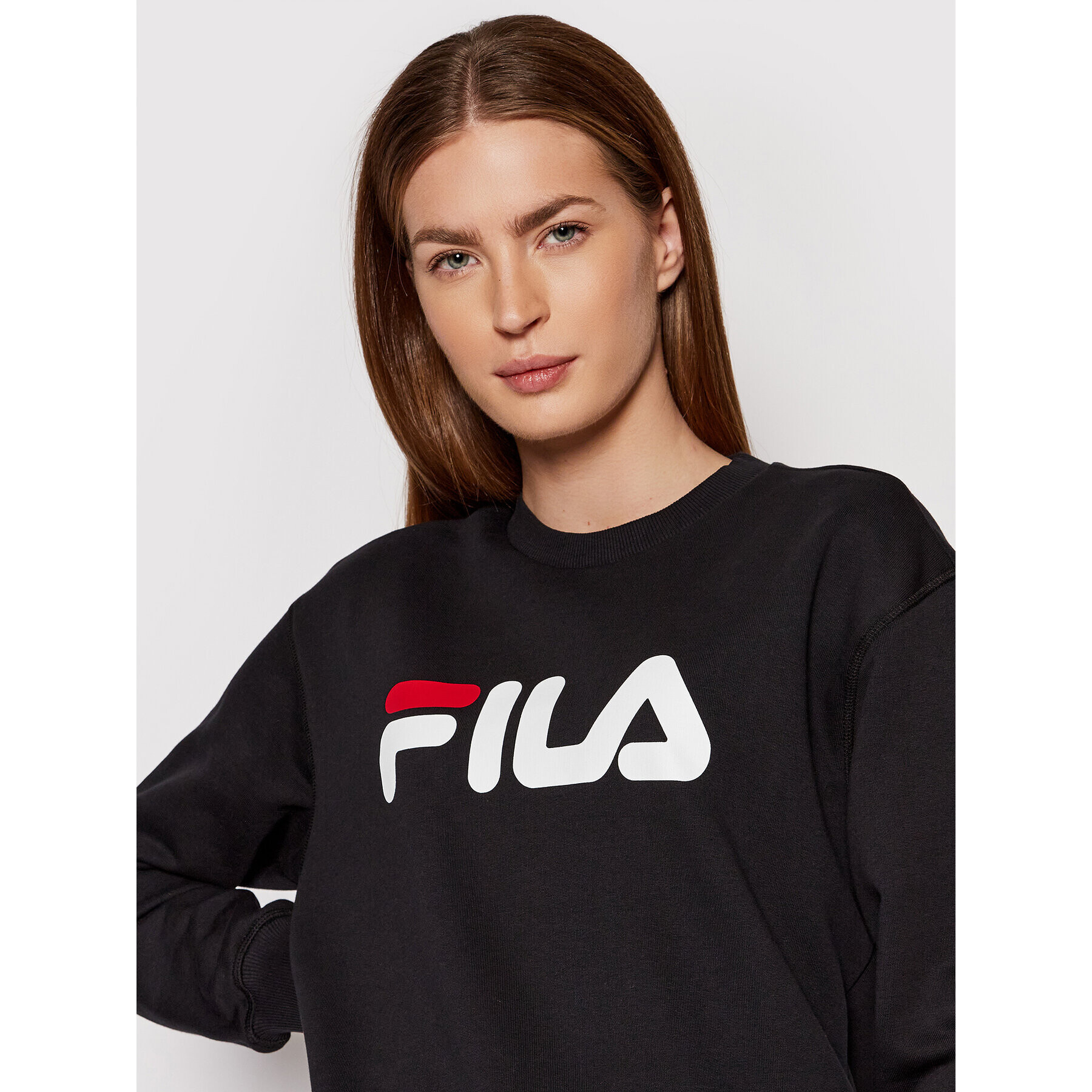 Fila Mikina Unisex Barbian FAU0066 Čierna Regular Fit - Pepit.sk