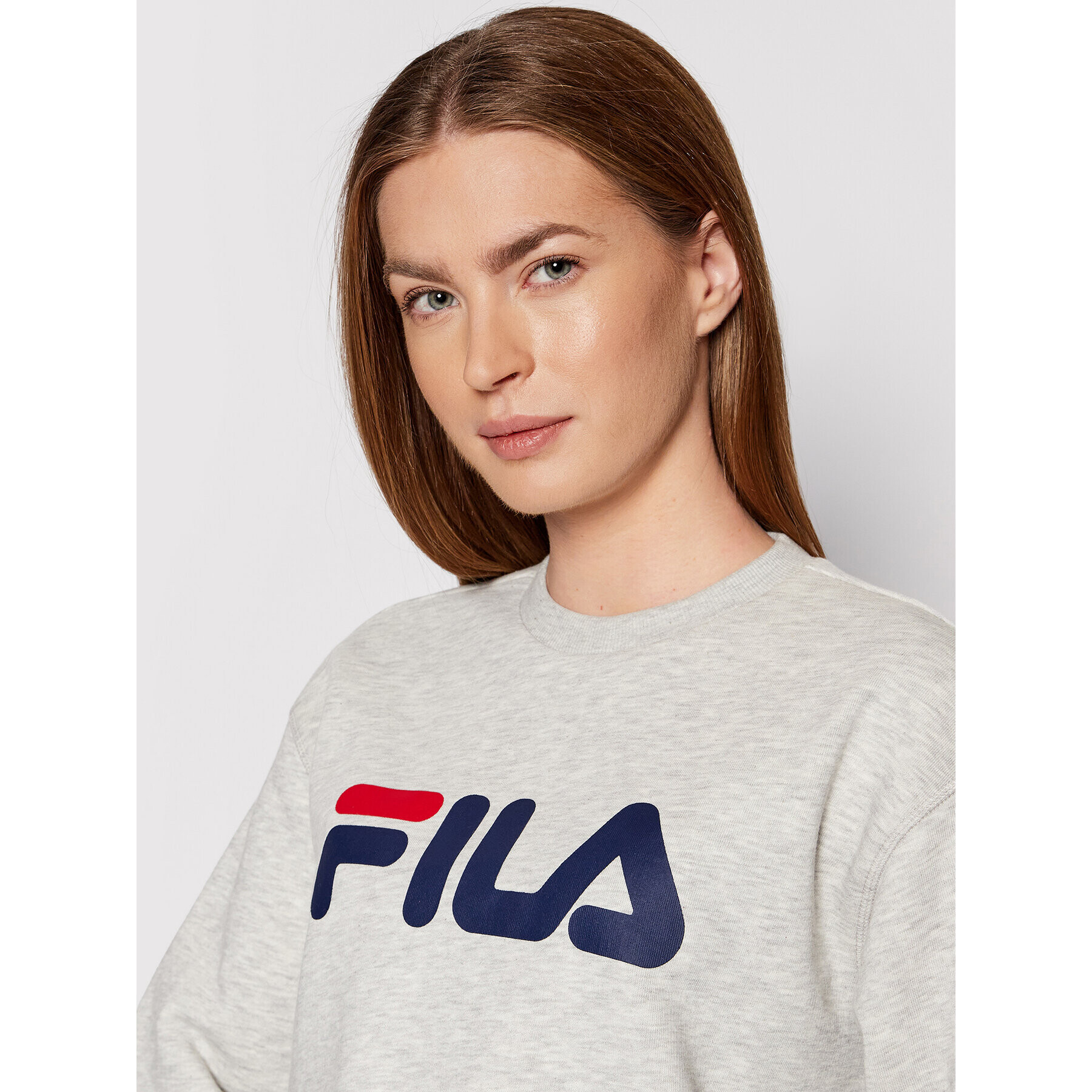 Fila Mikina Unisex Barbian FAU0066 Sivá Regular Fit - Pepit.sk