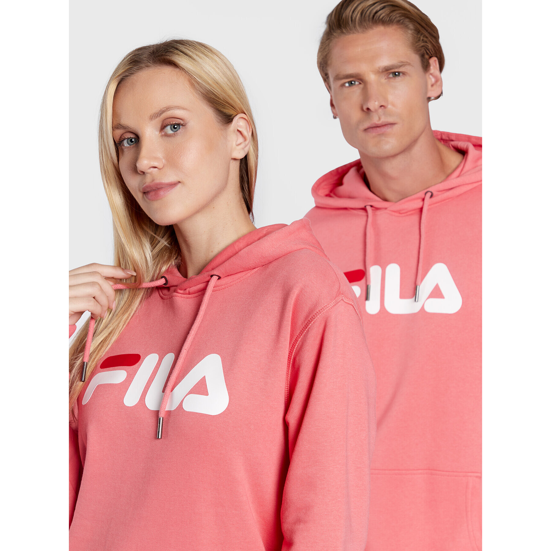 Fila Mikina Unisex Barumini FAU0090 Ružová Regular Fit - Pepit.sk