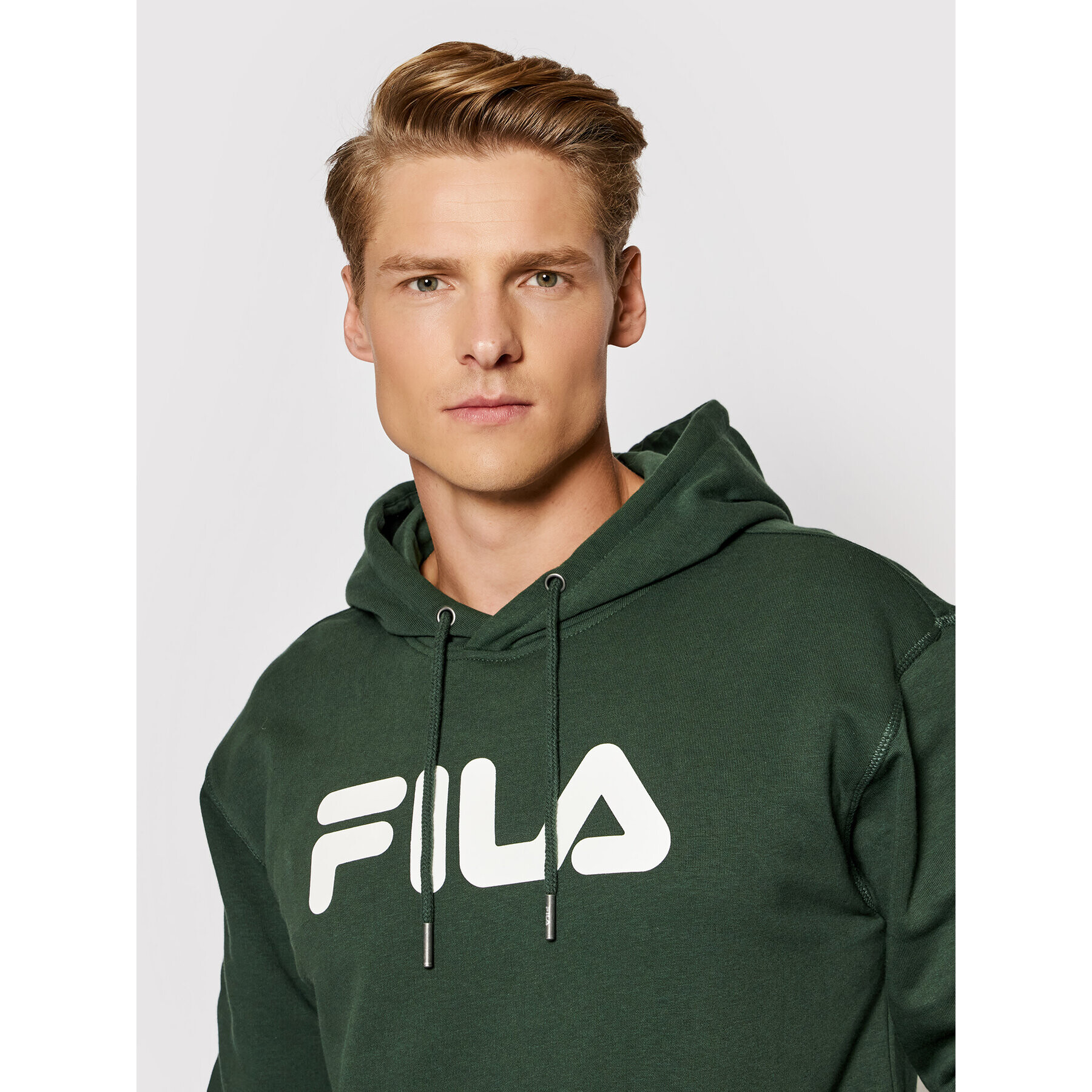 Fila Mikina Unisex Classic Pure 681090 Zelená Regular Fit - Pepit.sk