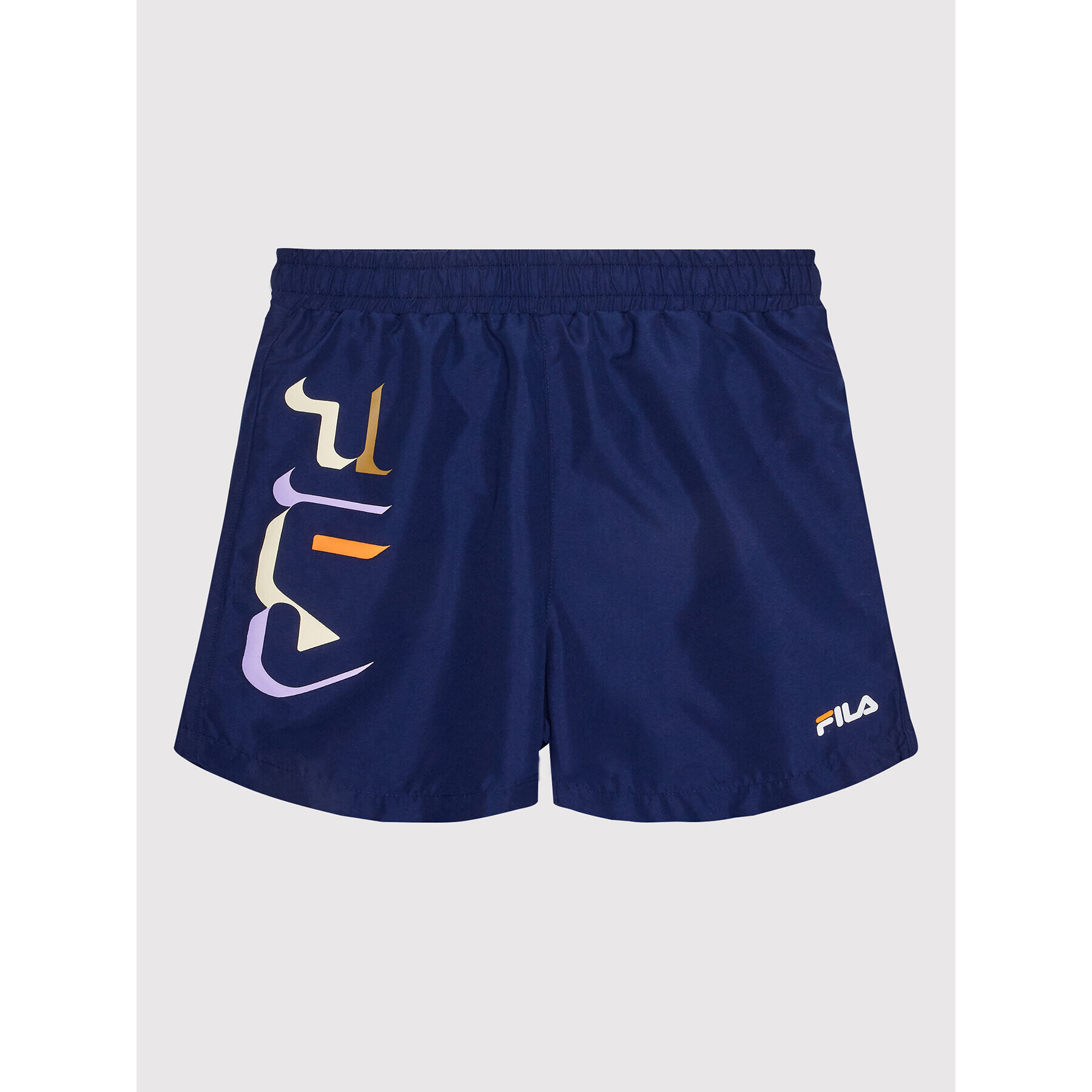 Fila Plavecké šortky Salem FAT0079 Tmavomodrá Regular Fit - Pepit.sk