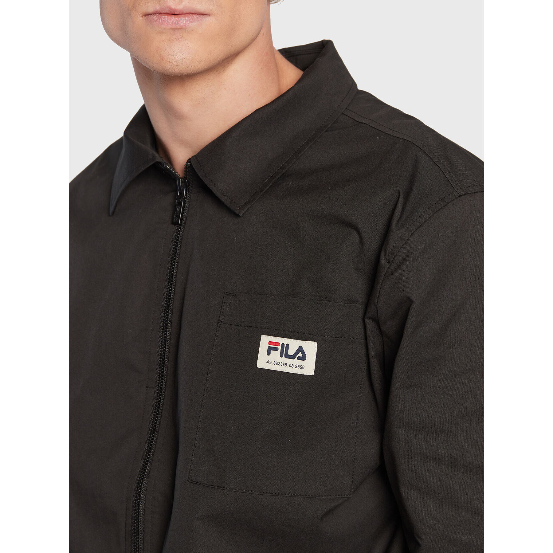 Fila Prechodná bunda Termoli FAM0148 Čierna Regular Fit - Pepit.sk