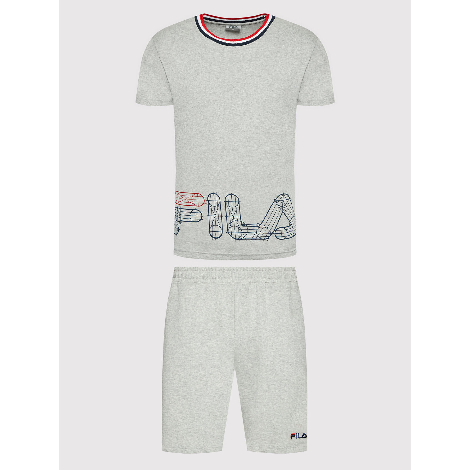 Fila Pyžamo FPS1100 Sivá Regular Fit - Pepit.sk