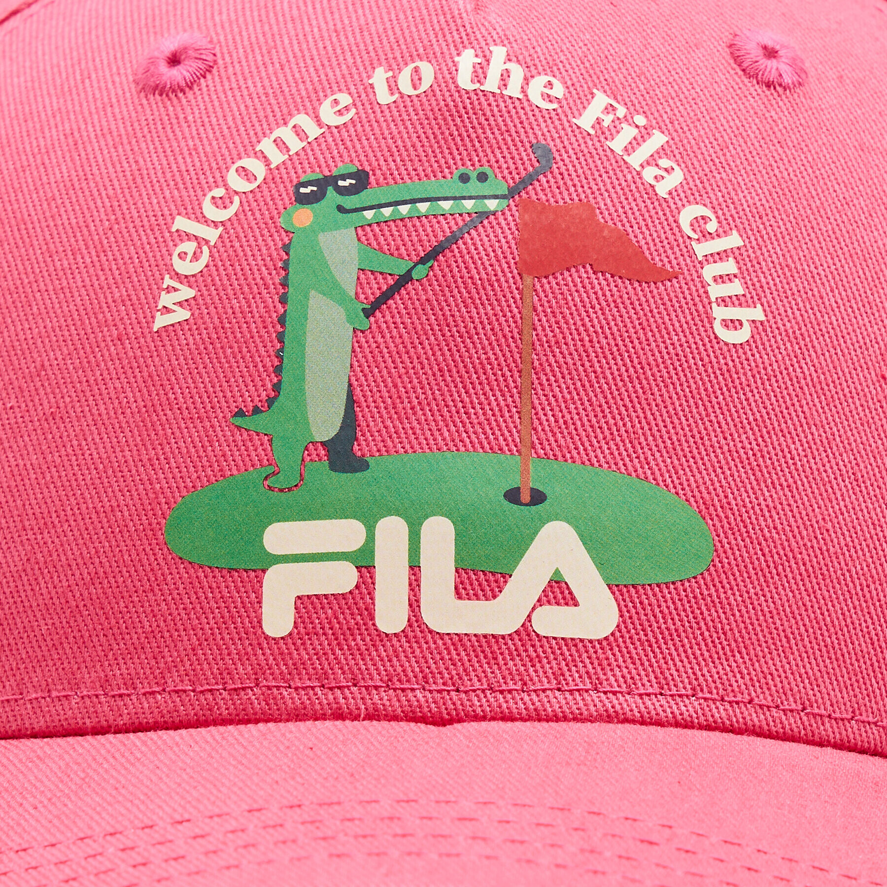 Fila Šiltovka Bhilai Club Kid 5 Panel Cap FCK0013 Ružová - Pepit.sk